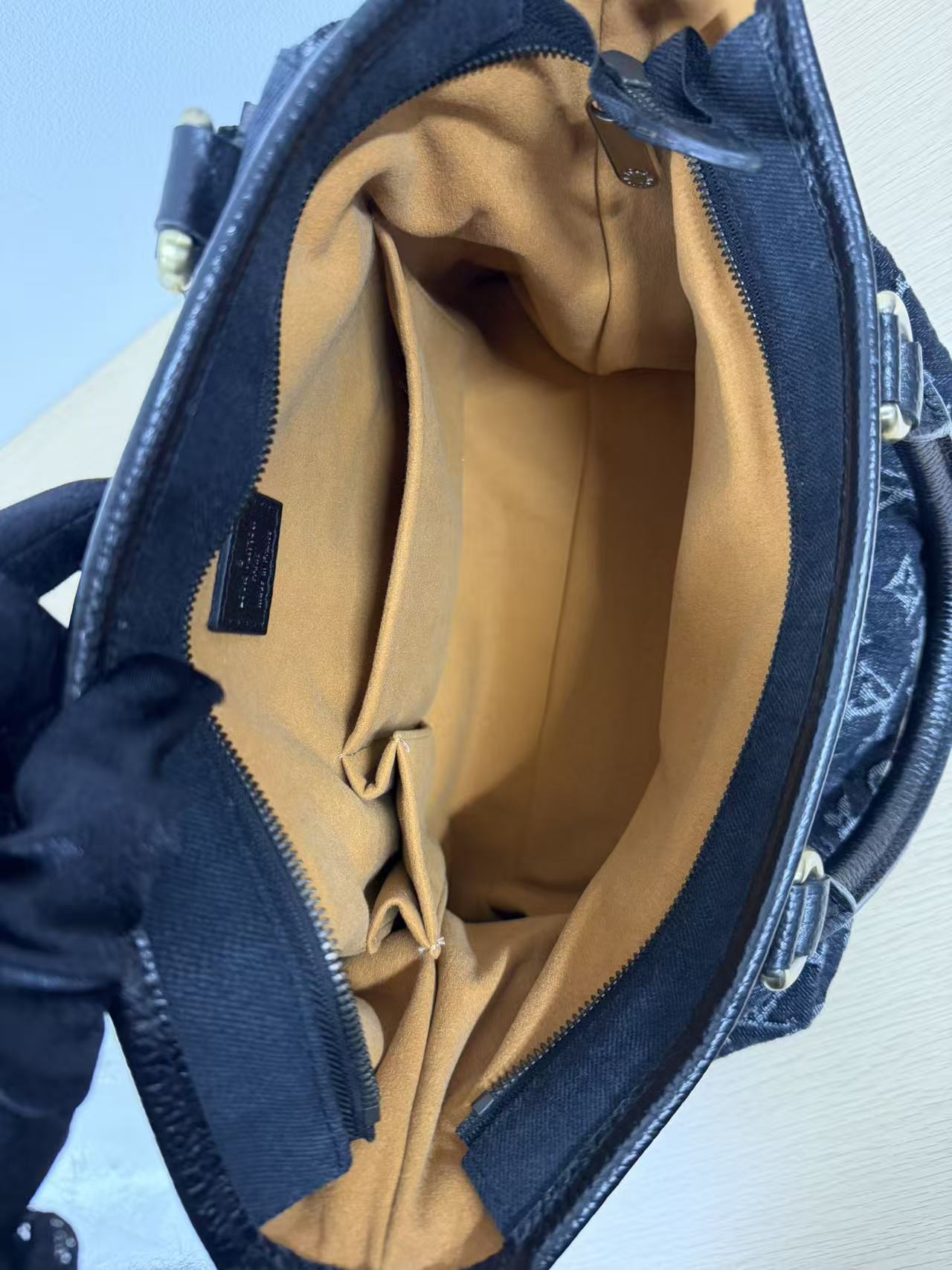 LOUIS VUITTON Denim Monogram Shoulderbag