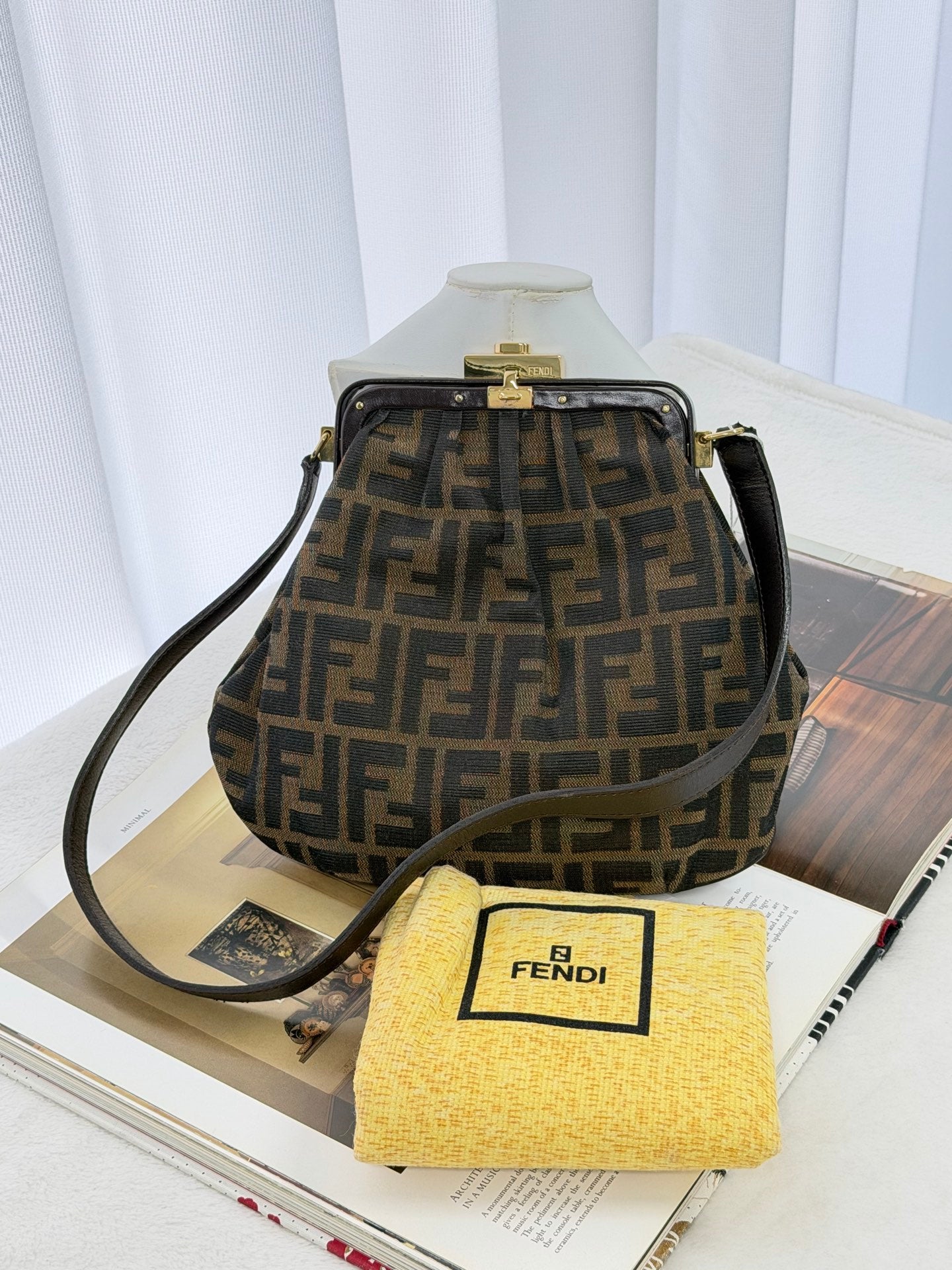 FENDI Zucca Shoulderbag