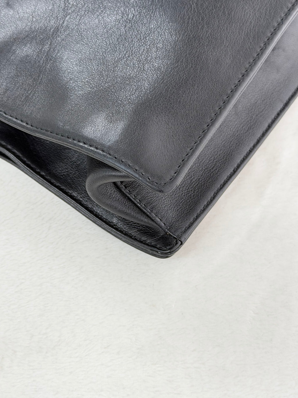 GUCCI Bamboo-handle Genuine Handbag