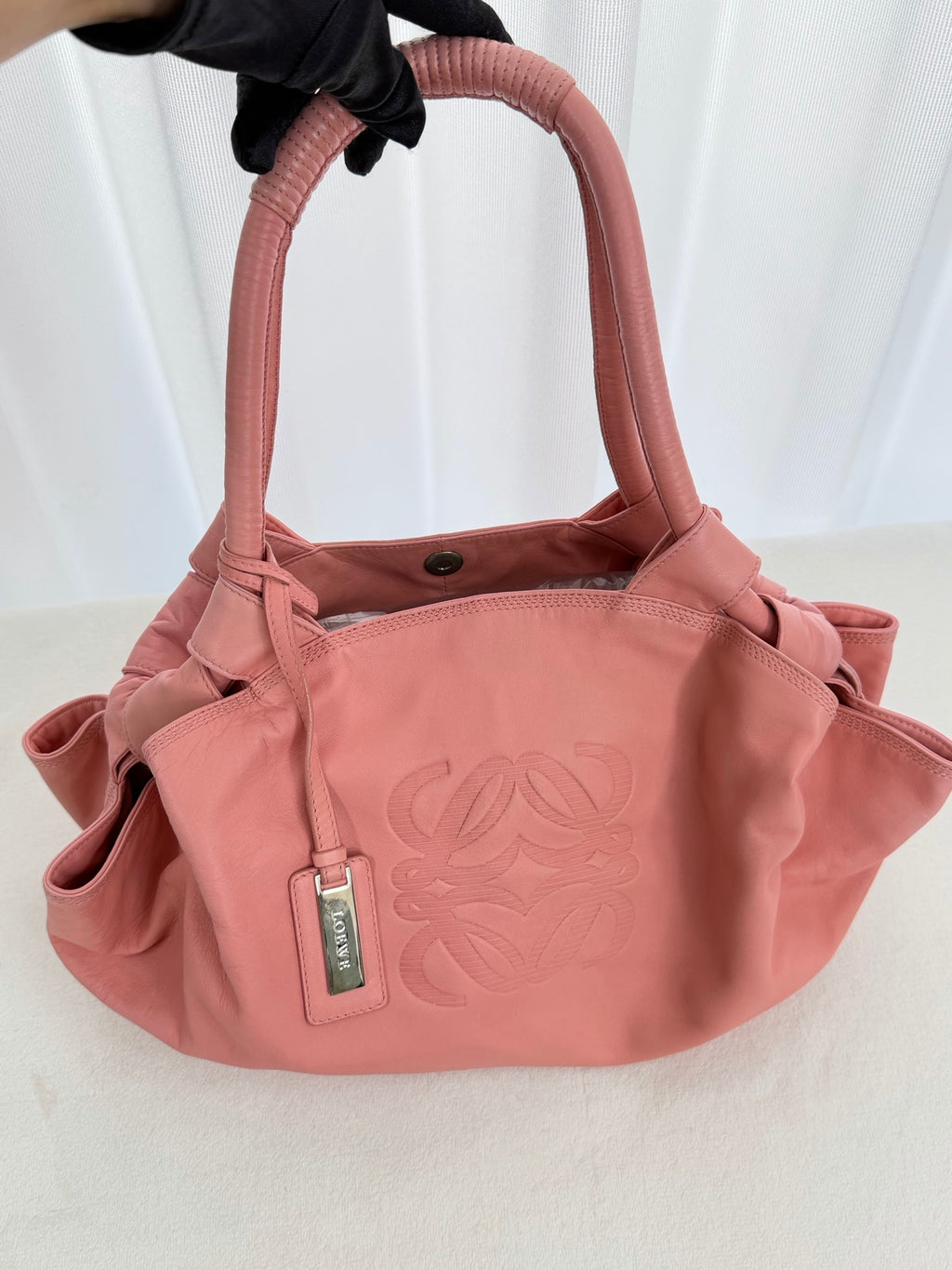 LOEWE Lambskin Pink Hobo bag
