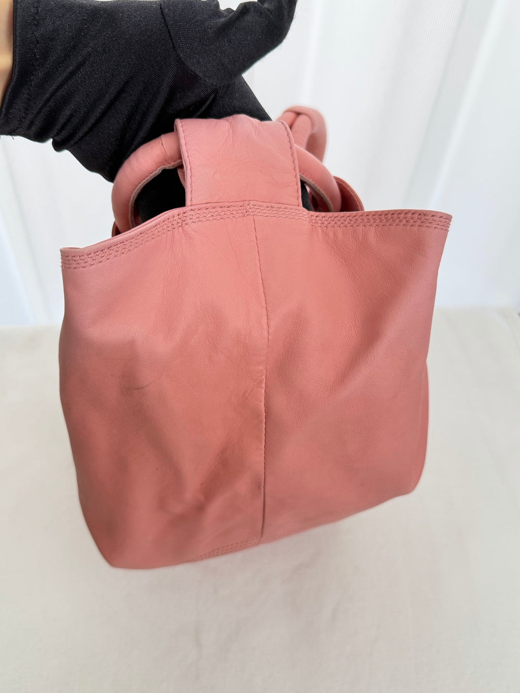 LOEWE Lambskin Pink Hobo bag