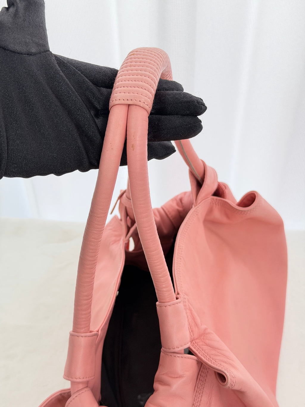 LOEWE Lambskin Pink Hobo bag