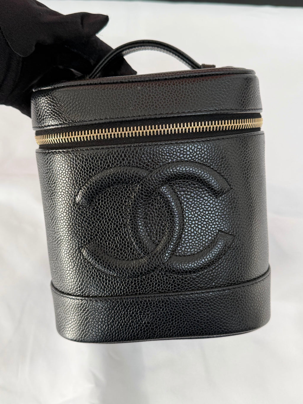 CHANEL Double-C Vinly Box