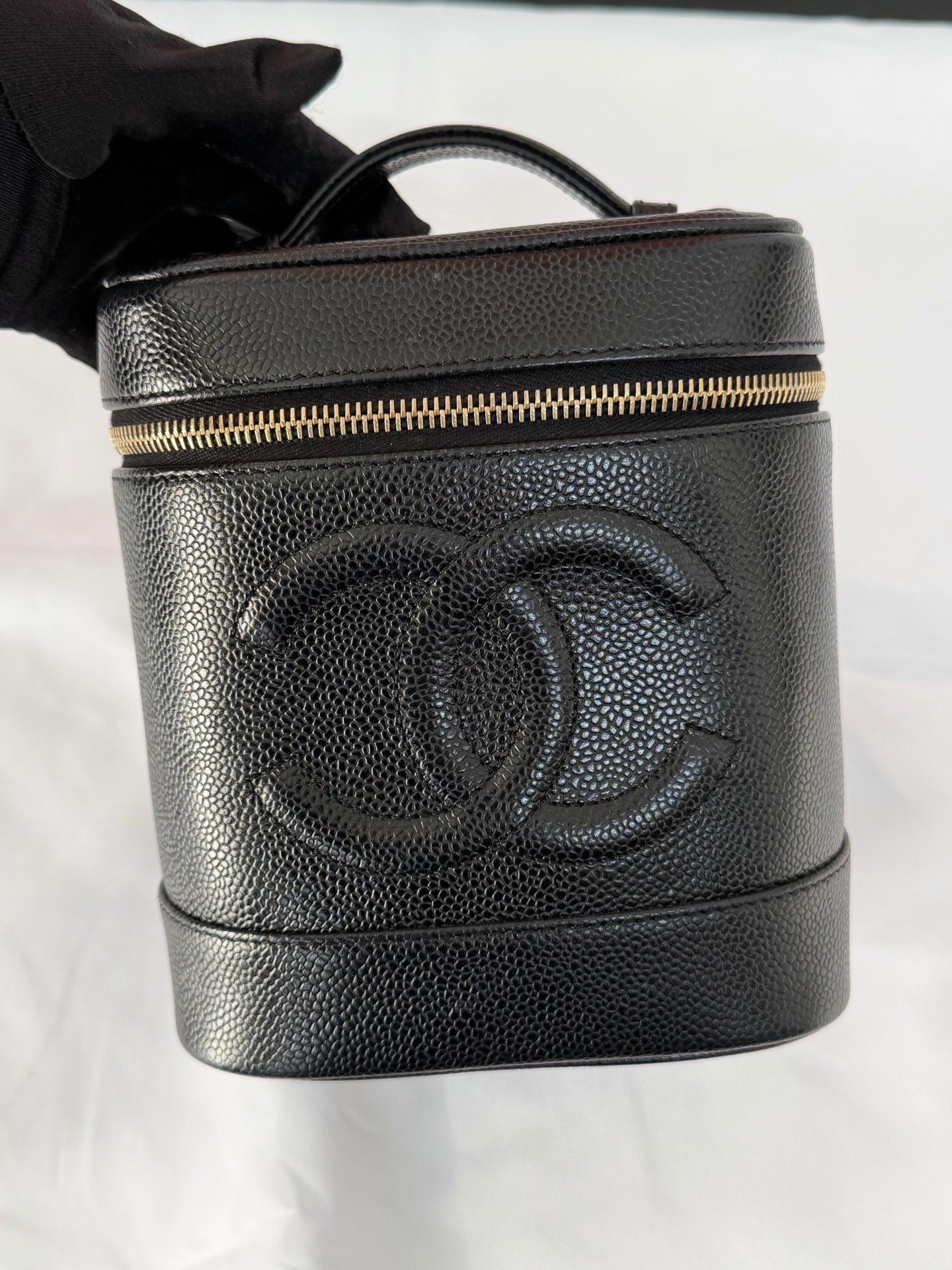CHANEL Double-C Vinly Box