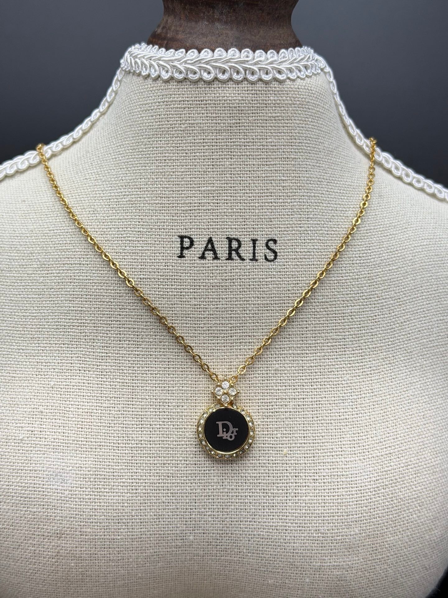 CHRISTIAN DIOR Vintage Earring / Necklace Set