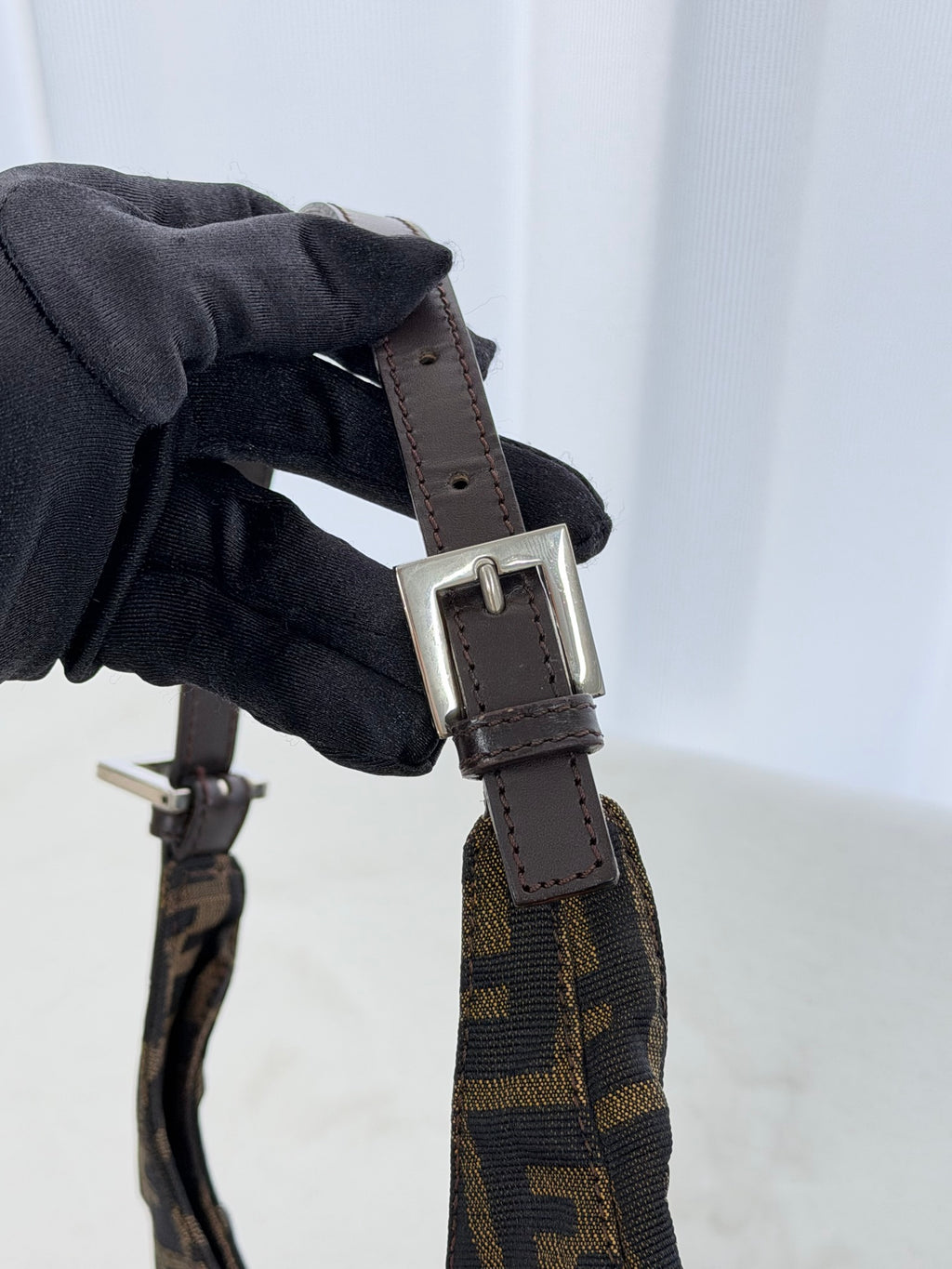 FENDI Zucca Mini Hobobag