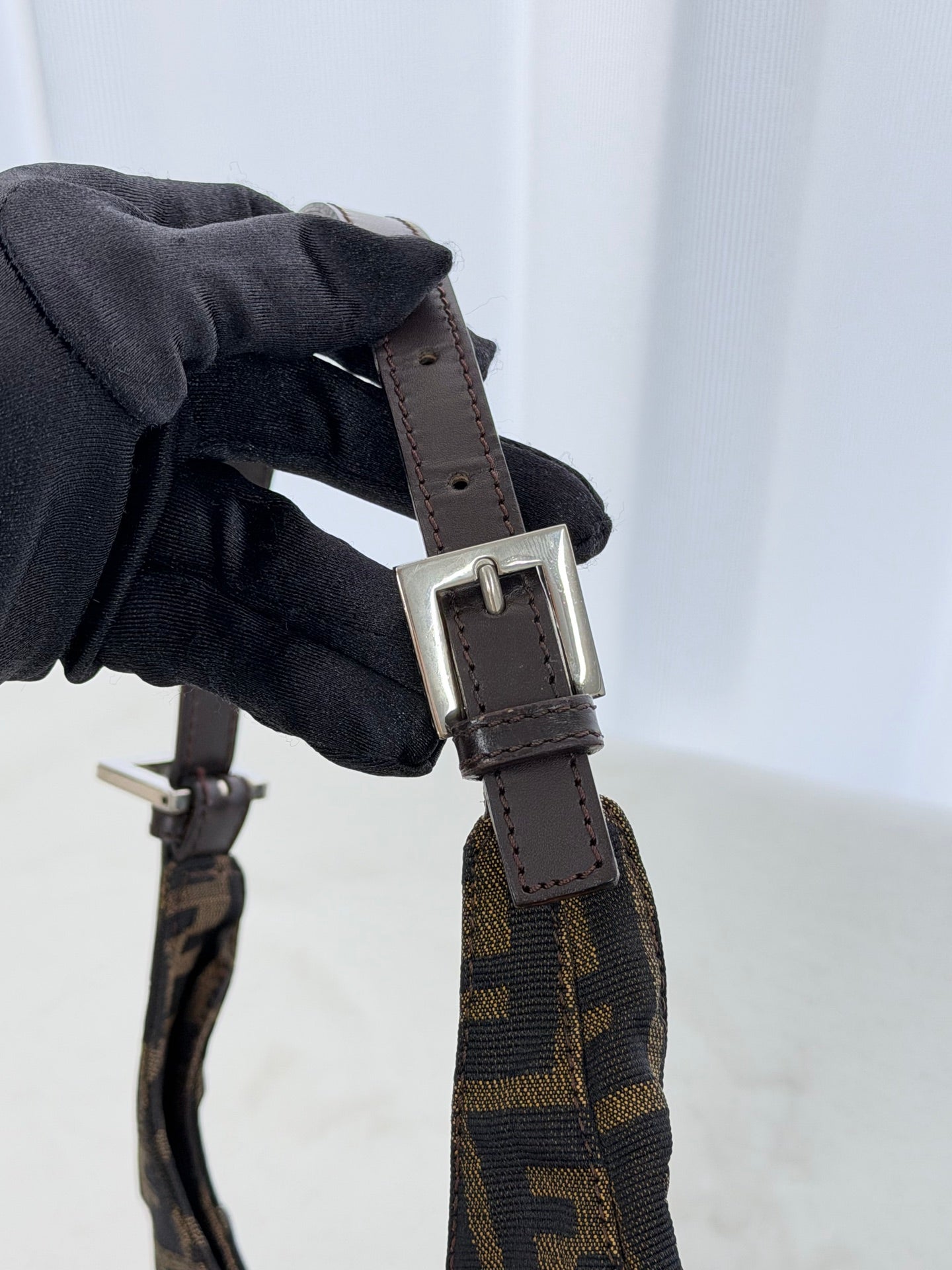 FENDI Zucca Mini Hobobag