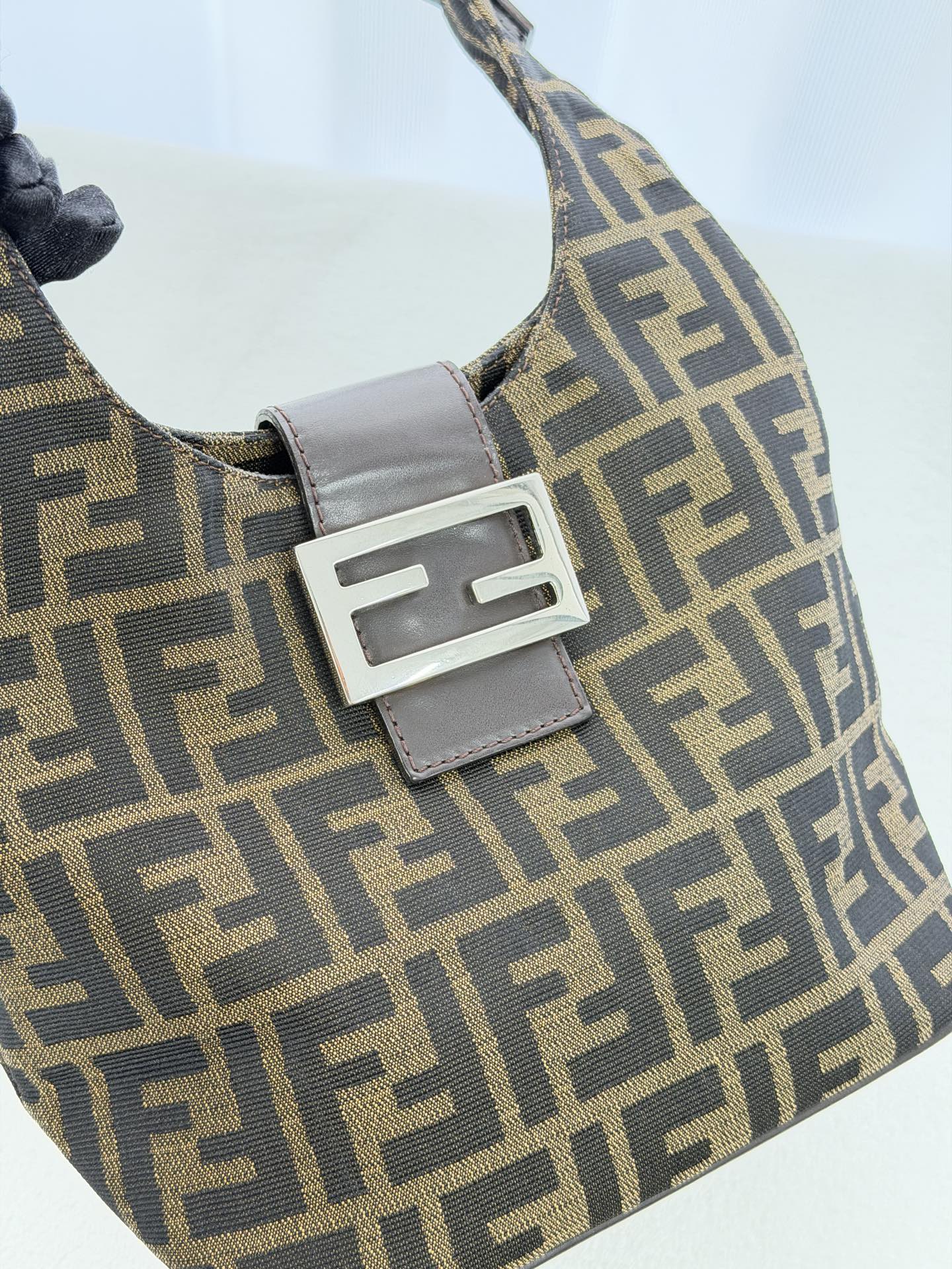 FENDI Zucca Mini Hobobag