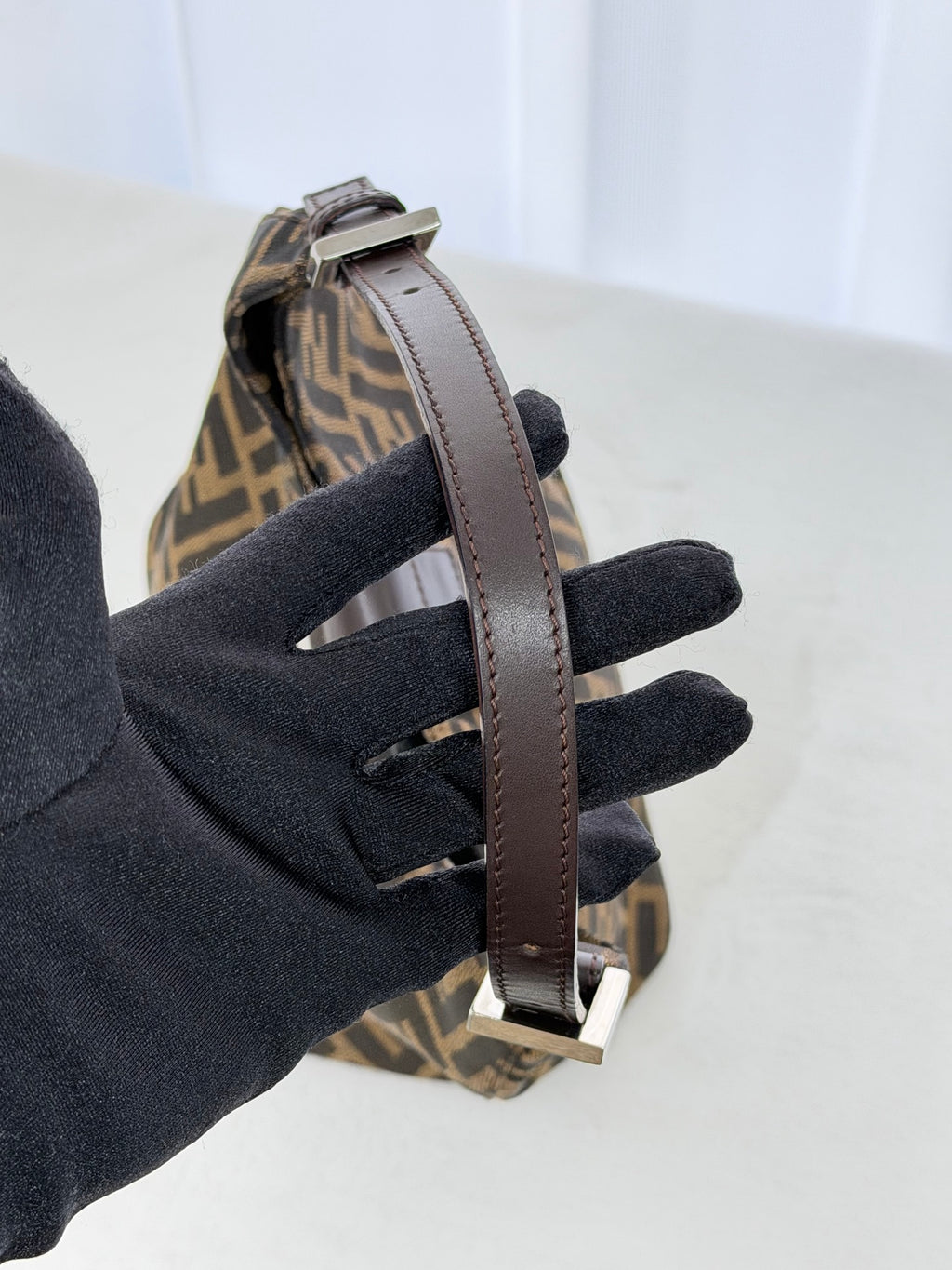 FENDI Zucca Mini Hobobag