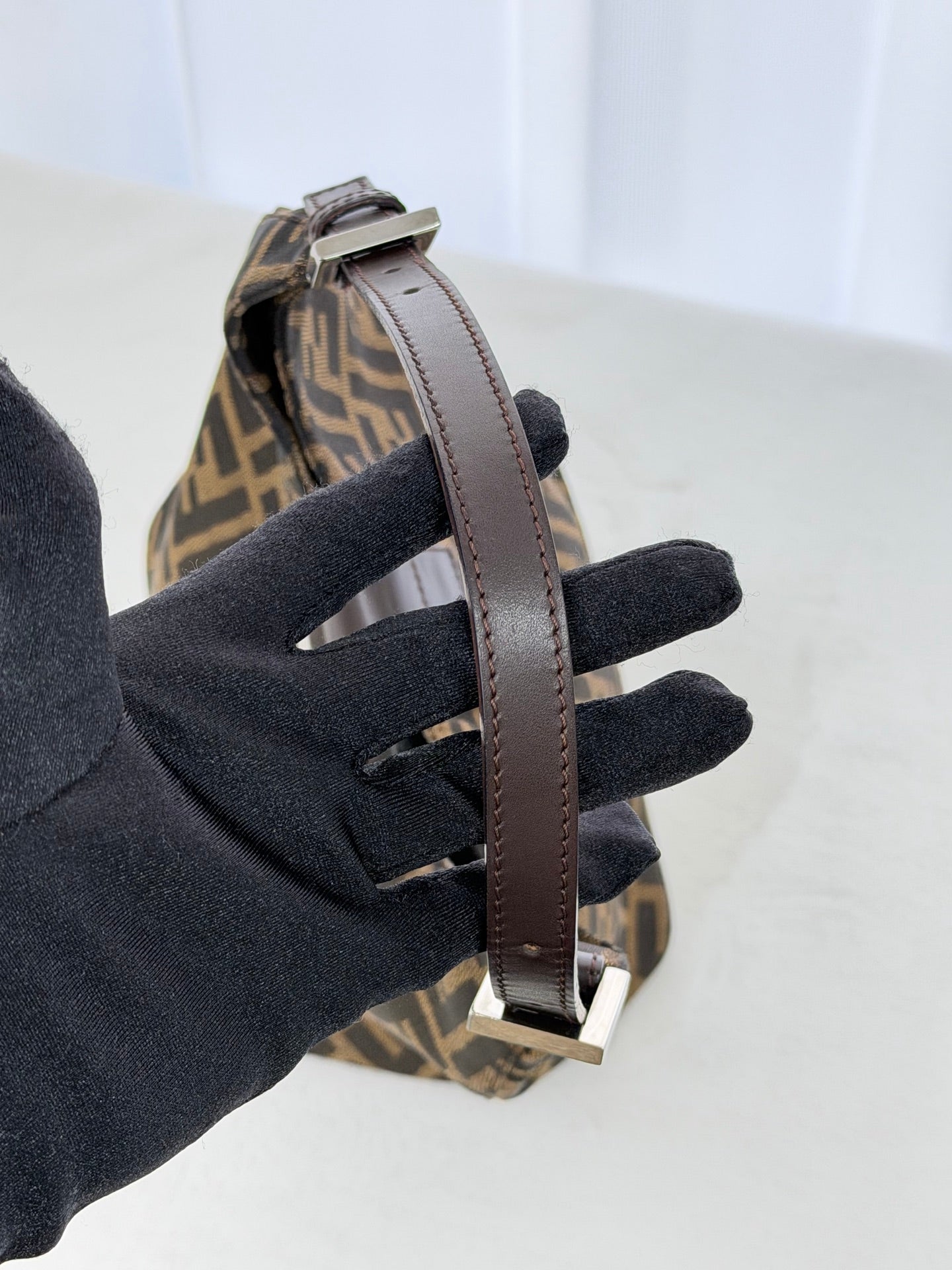 FENDI Zucca Mini Hobobag