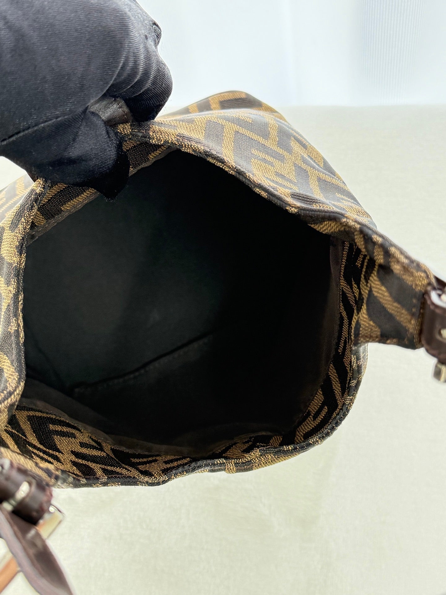 FENDI Zucca Mini Hobobag