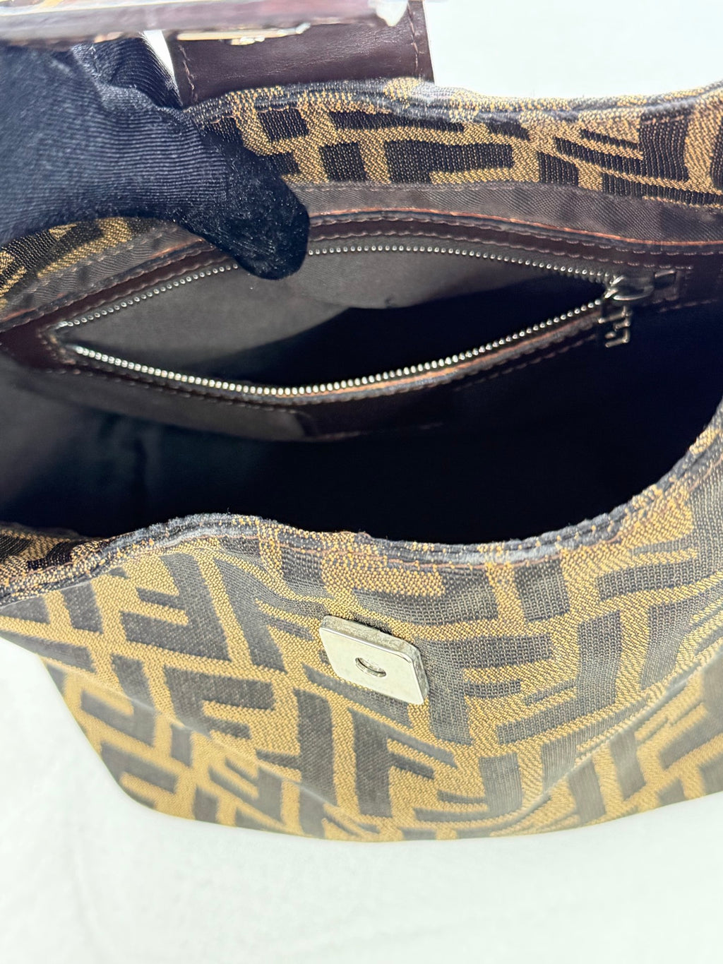 FENDI Zucca Mini Hobobag