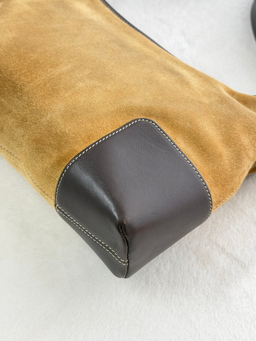 LOEWE Suede Hobo Shoulderbag