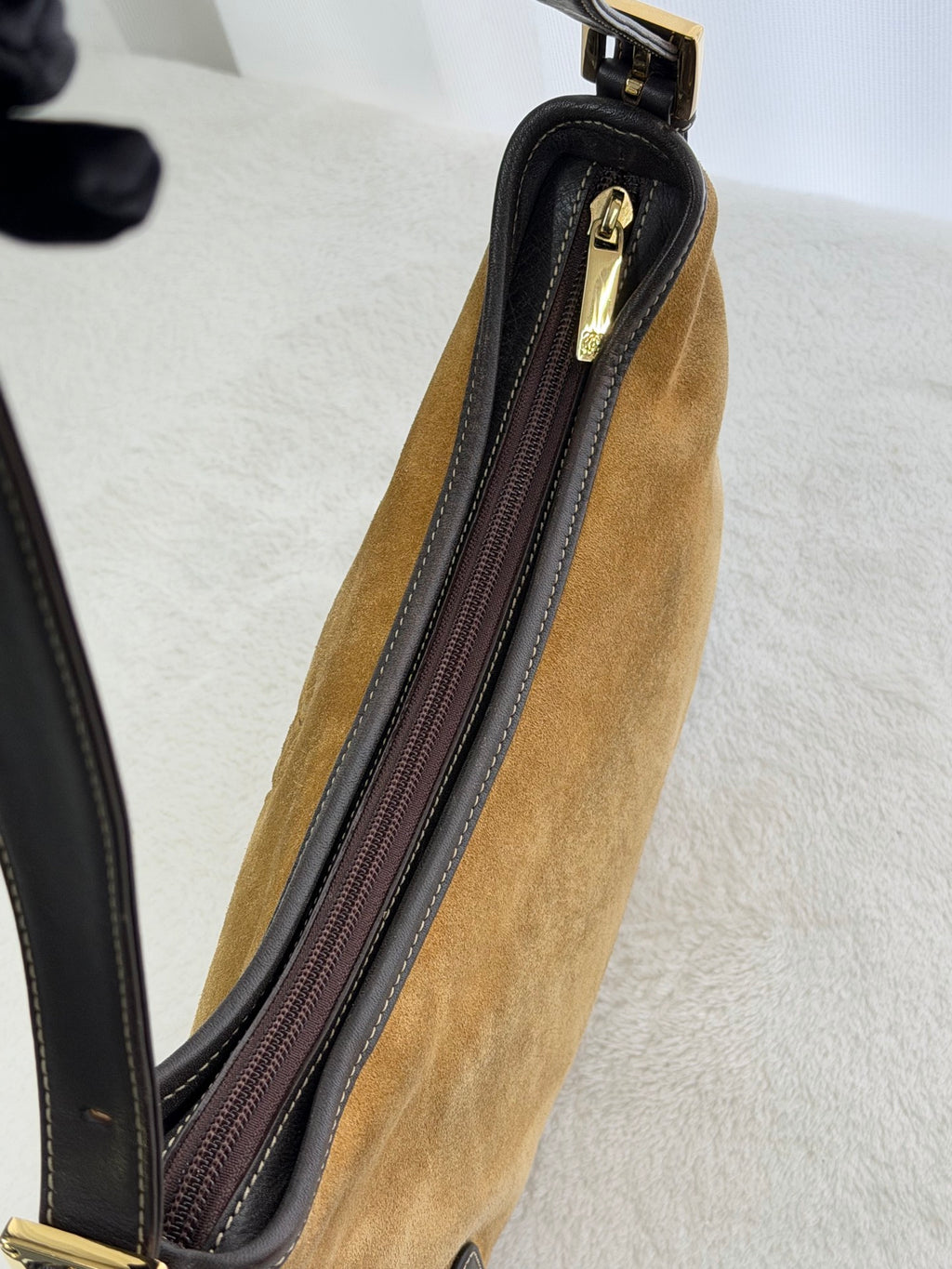 LOEWE Suede Hobo Shoulderbag
