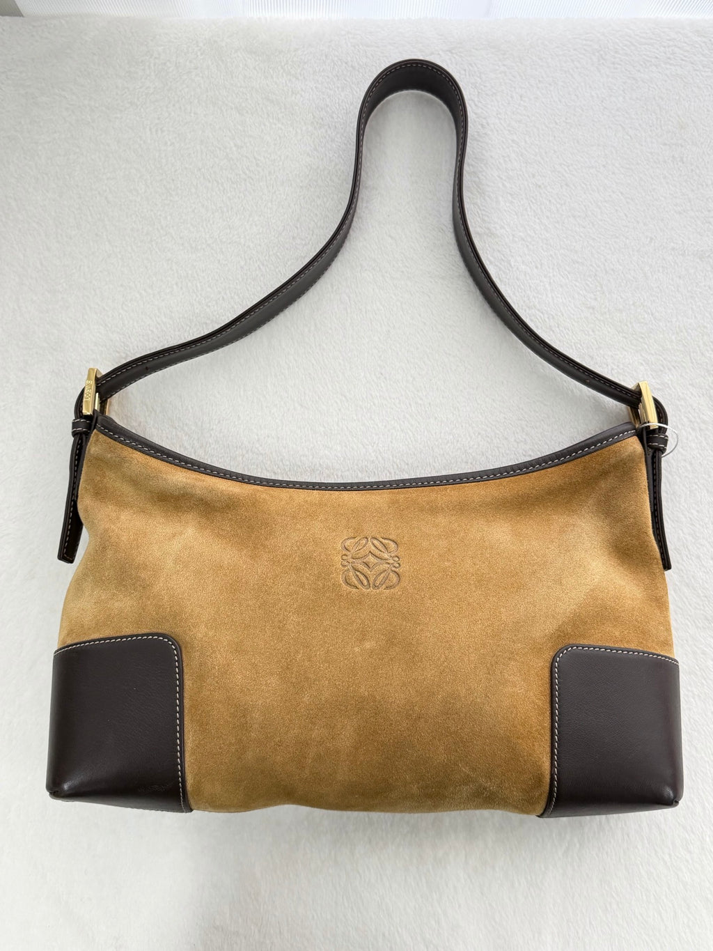 LOEWE Suede Hobo Shoulderbag