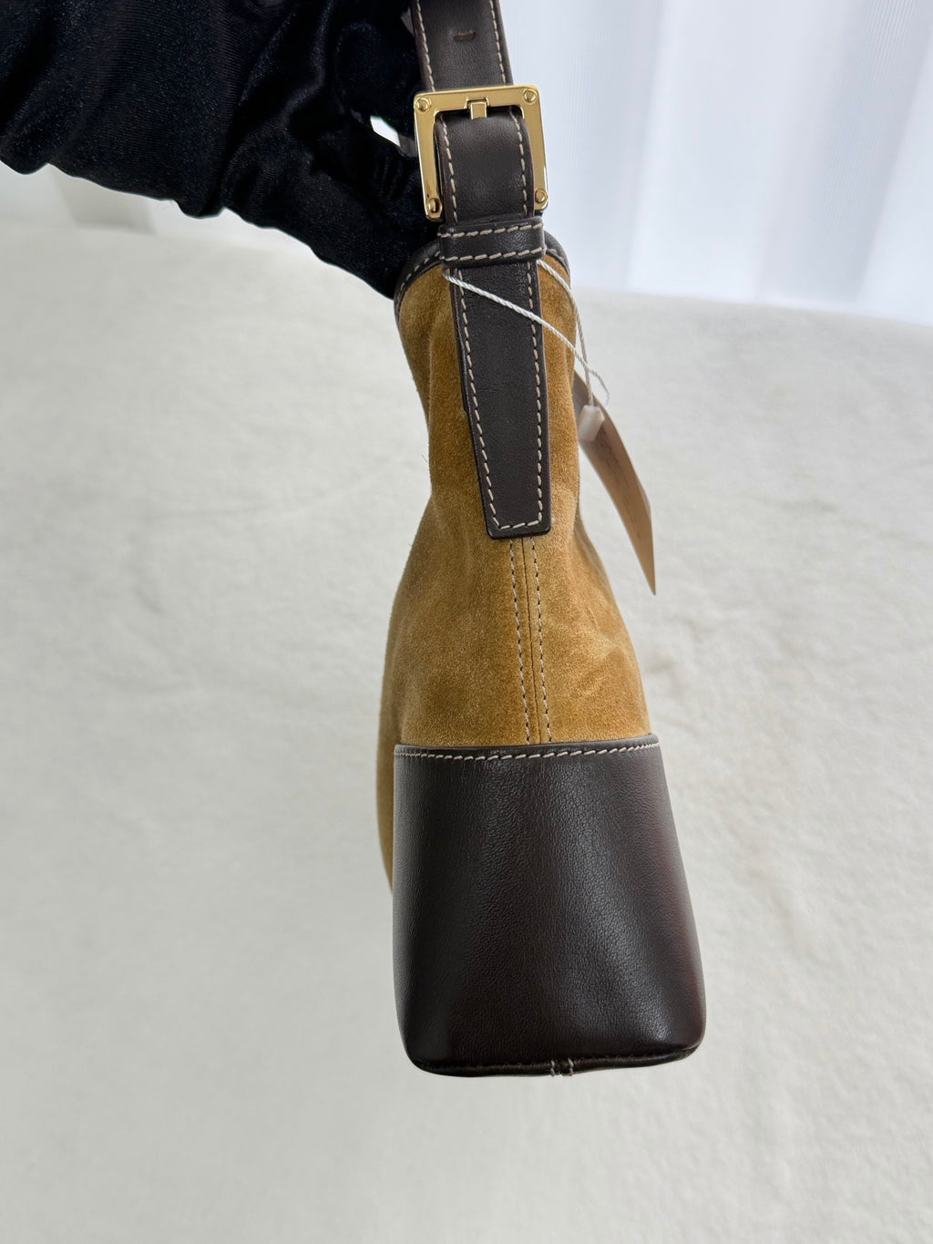 LOEWE Suede Hobo Shoulderbag