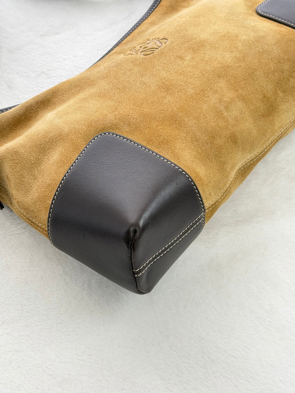 LOEWE Suede Hobo Shoulderbag