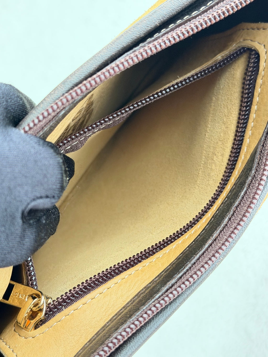 LOEWE Suede Hobo Shoulderbag