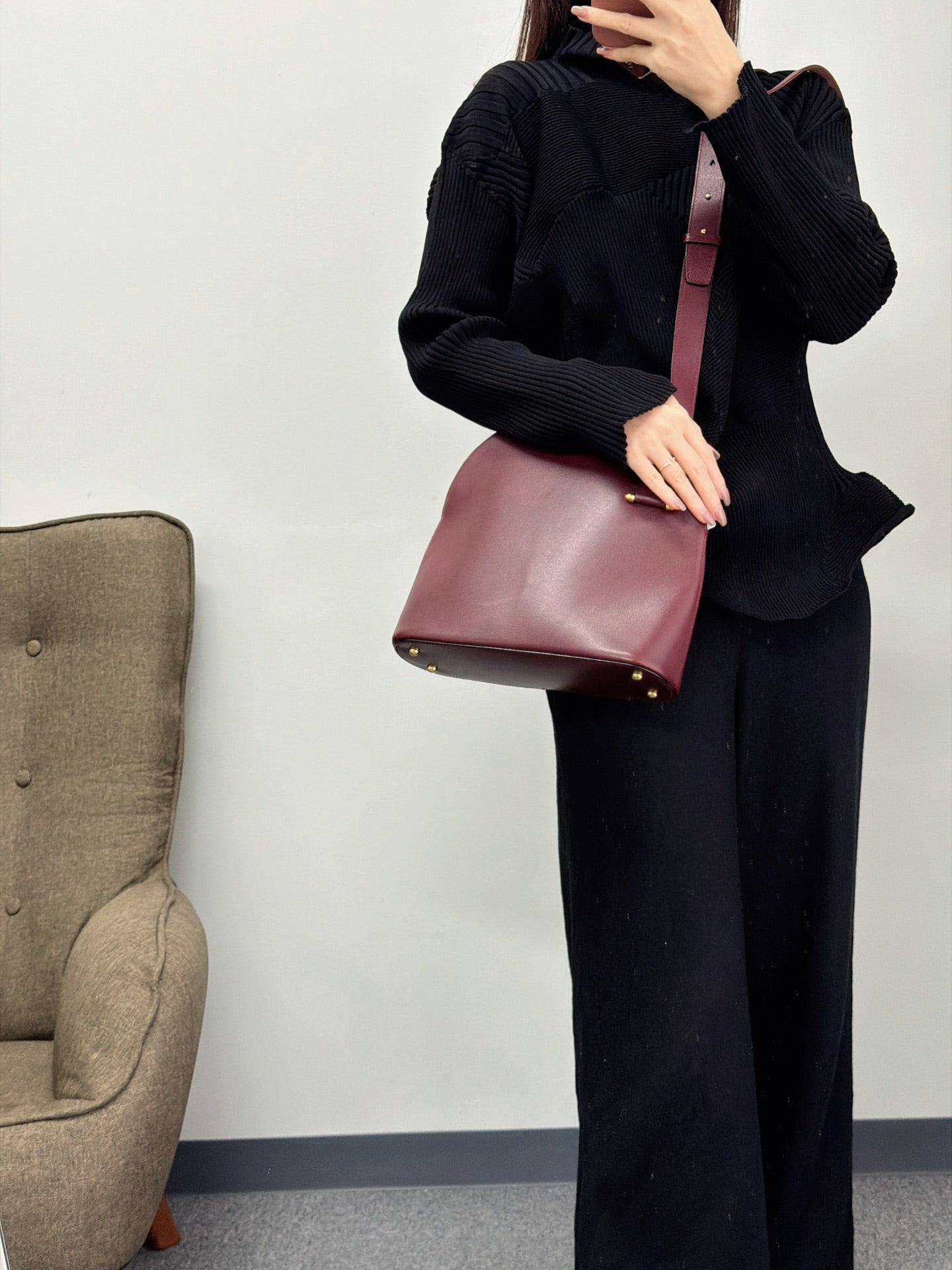CARTIER Vintage Genuine Shoulderbag