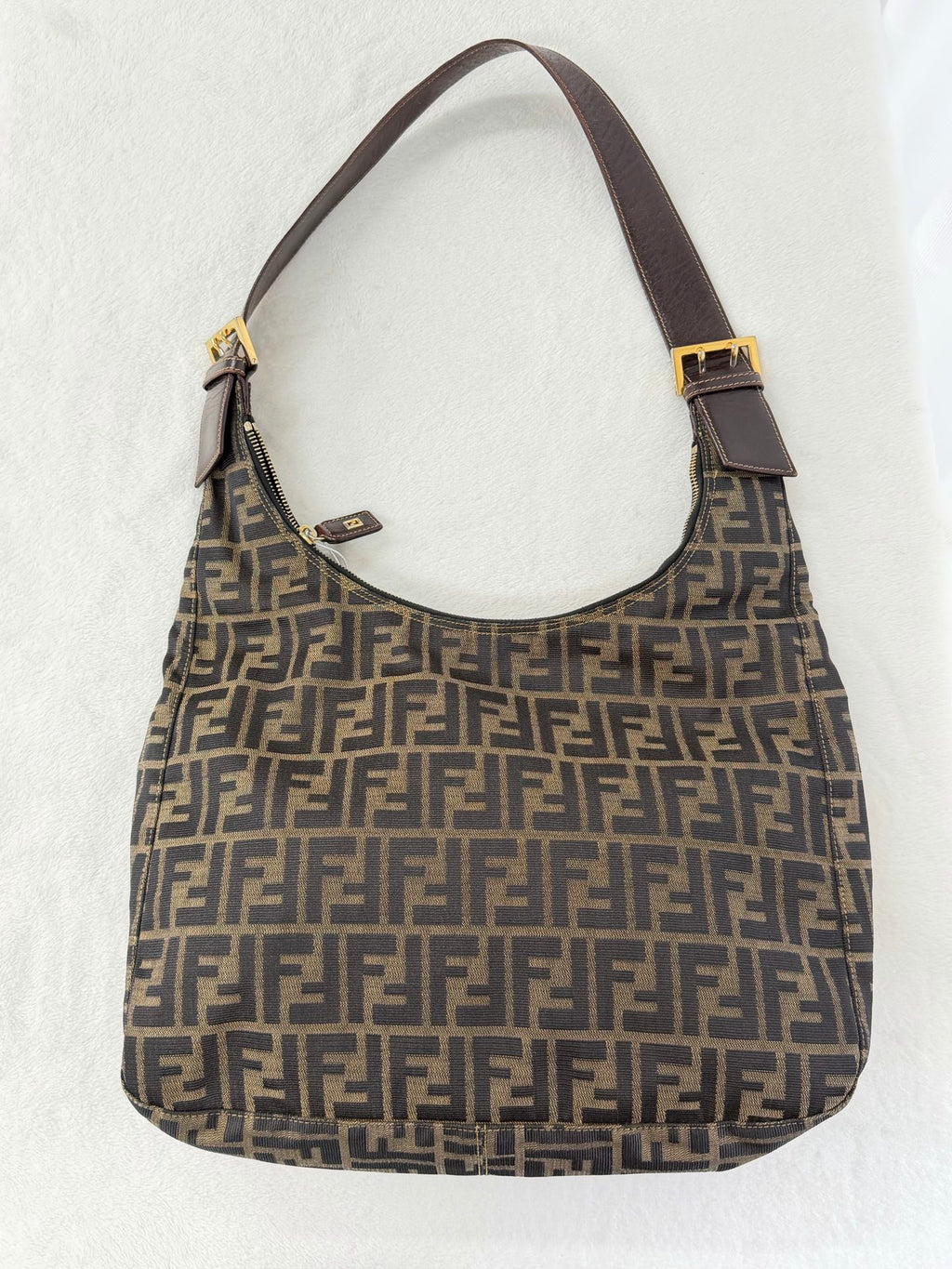FENDI Zucca Hobo shoulderbag