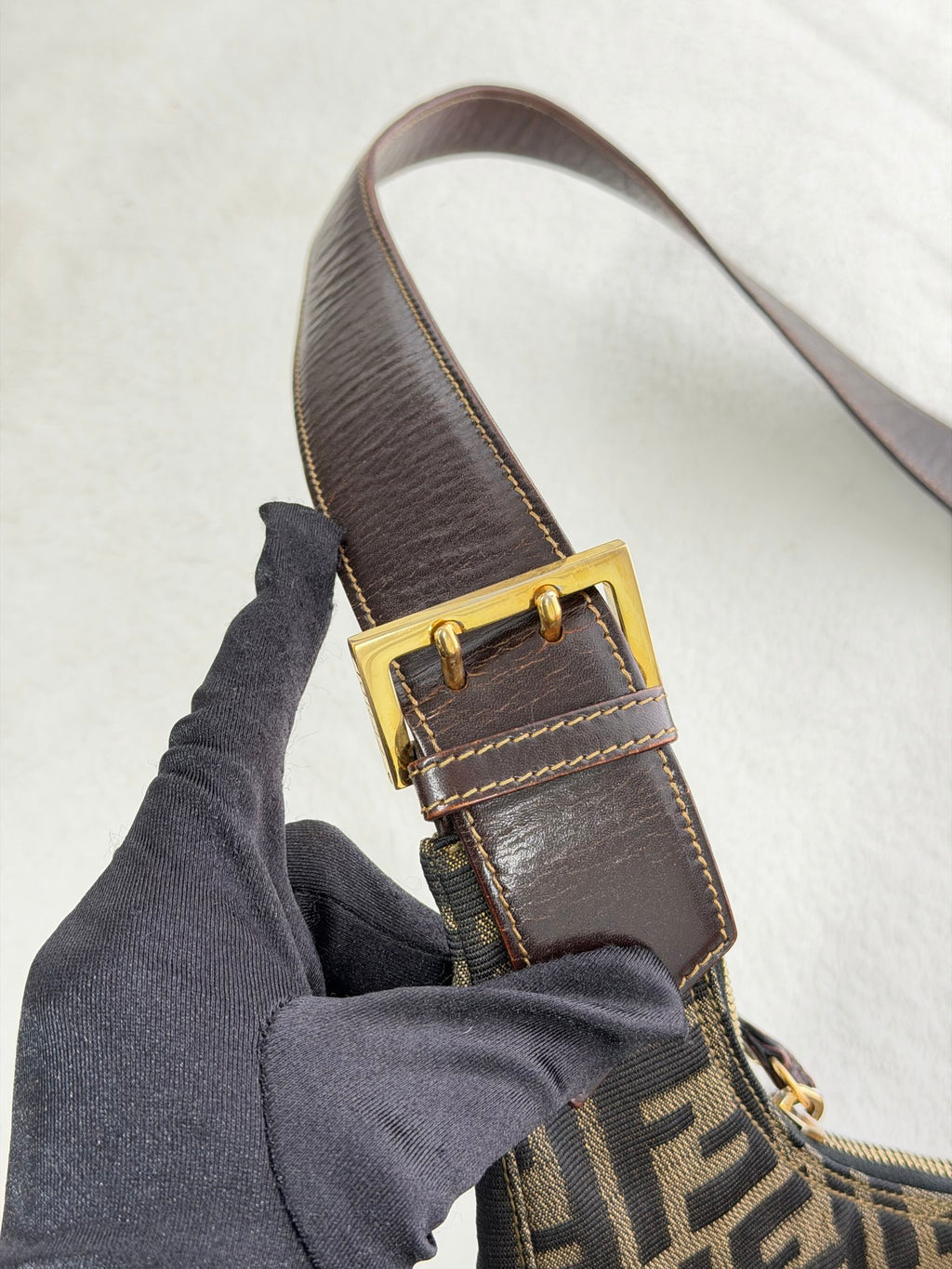 FENDI Zucca Hobo shoulderbag