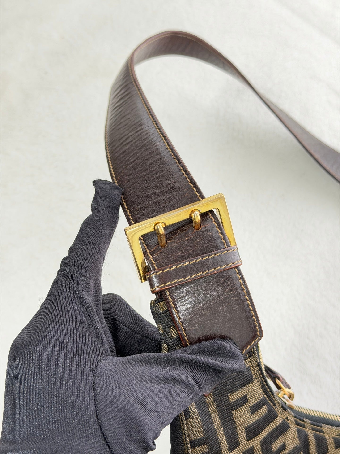 FENDI Zucca Hobo shoulderbag