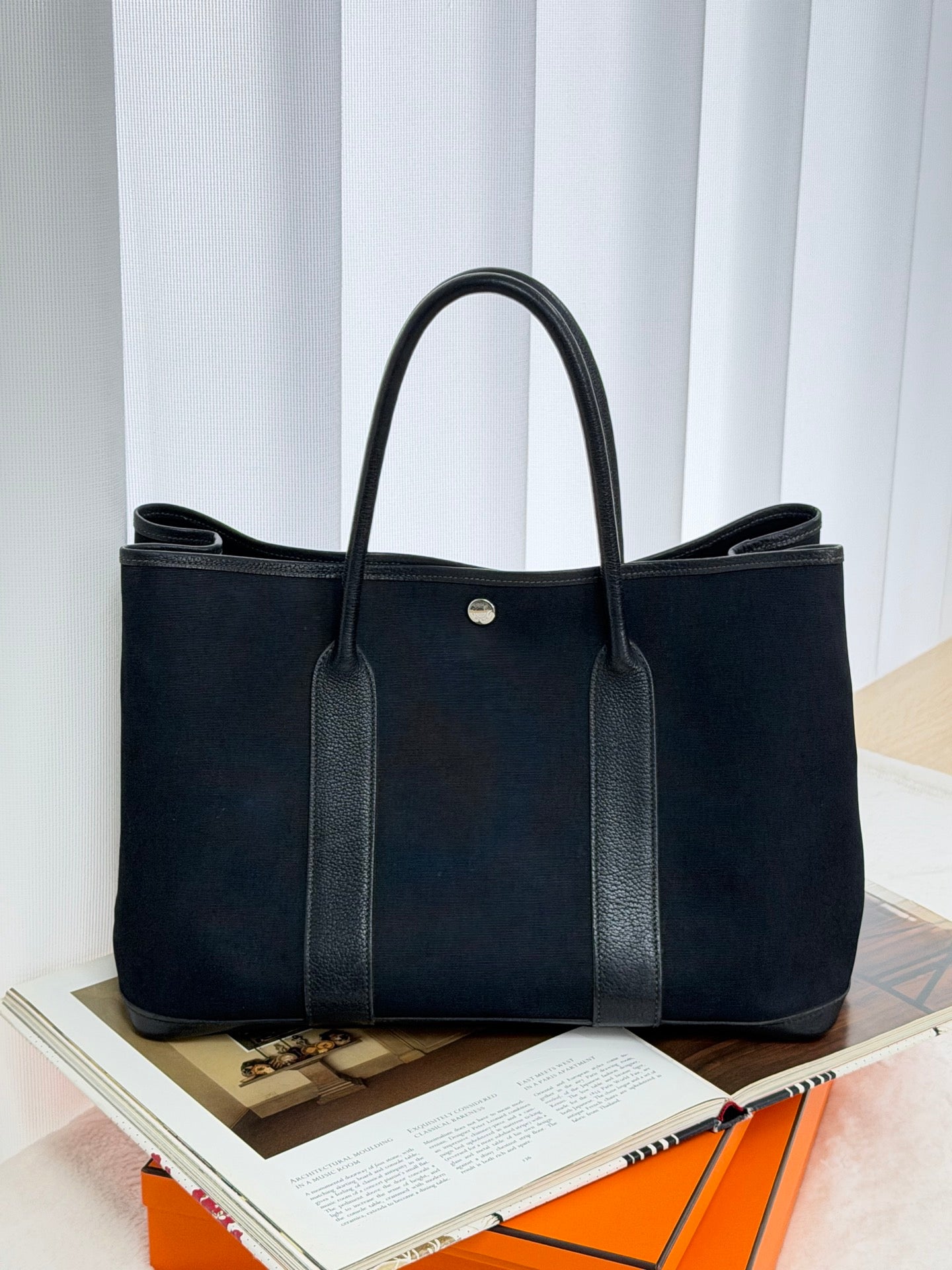 HERMES Garden Party36Tote bag