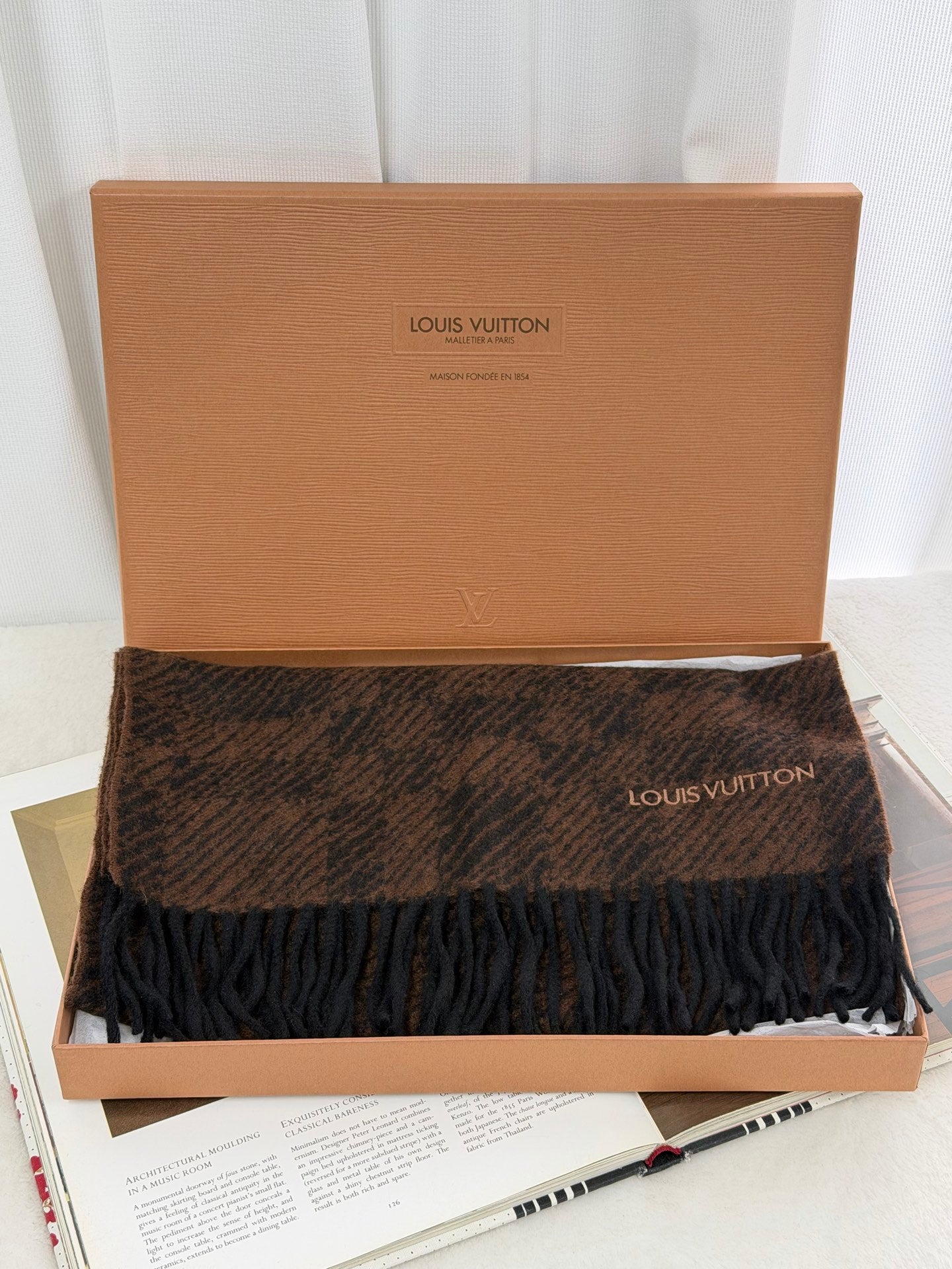 LOUIS VUITTON Cashmere Scarf