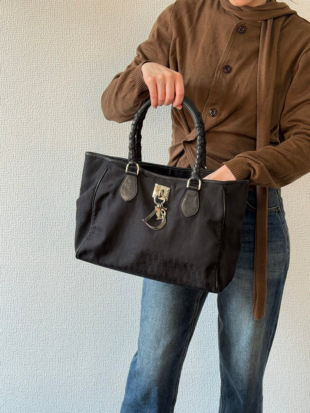 CHRISTIAN DIOR Nylon Totebag