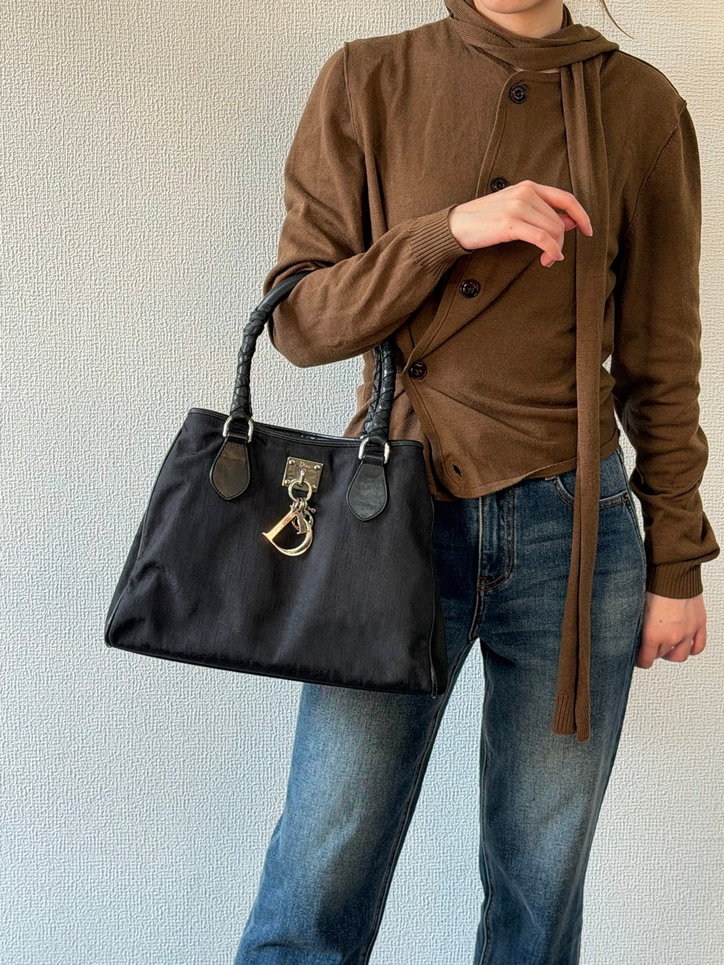 CHRISTIAN DIOR Nylon Totebag