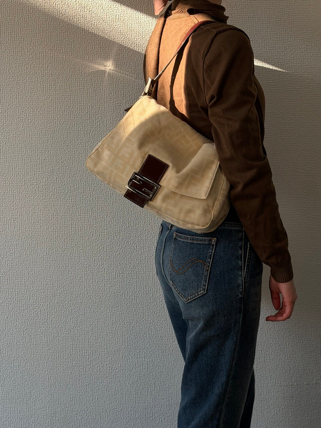 FENDI Zucca Baguette bag