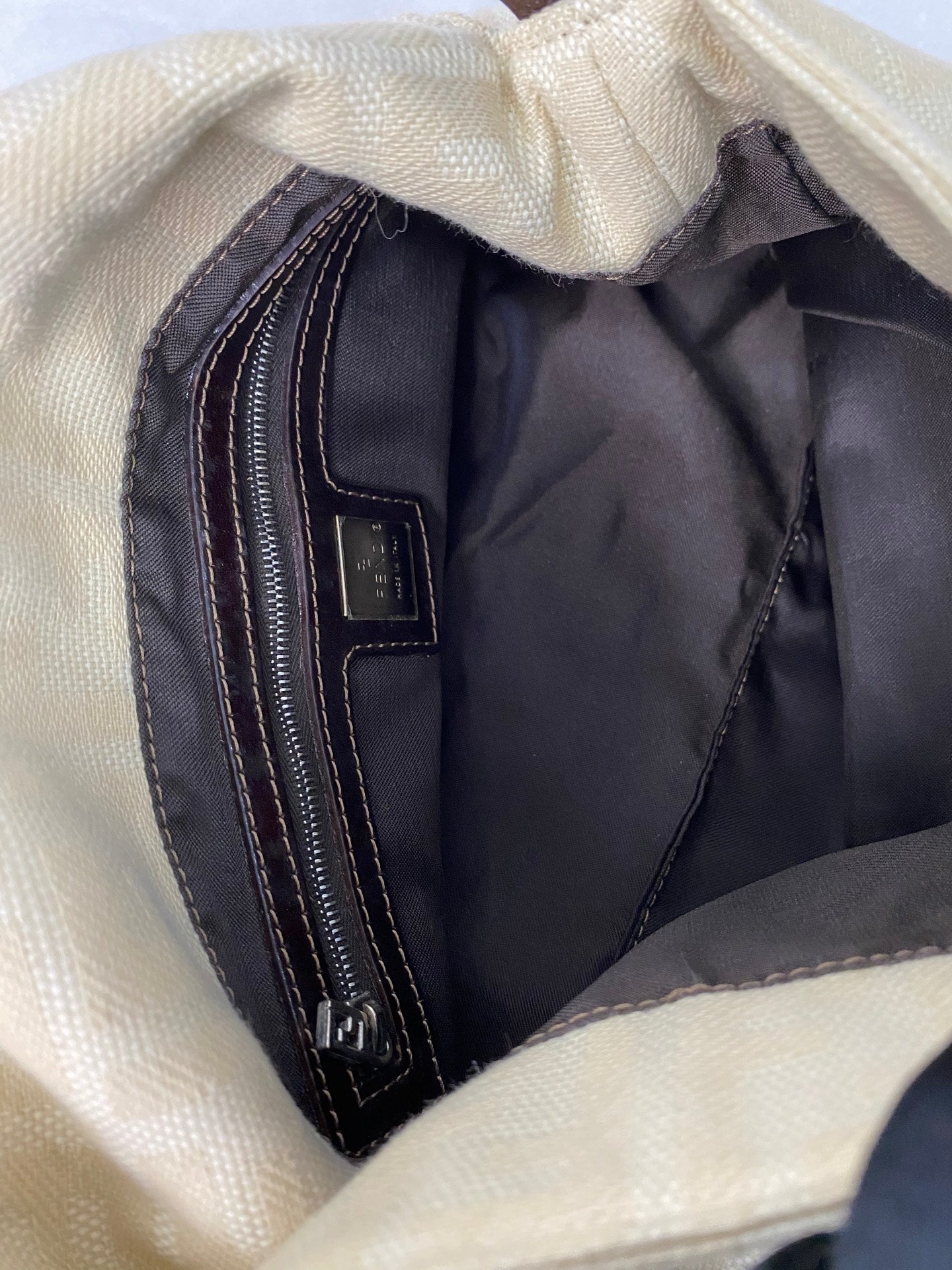 FENDI Zucca Baguette bag