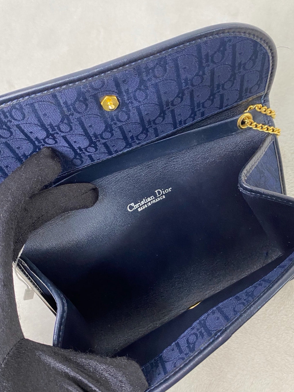 CHRISTIAN DIOR O'blique Chainbag