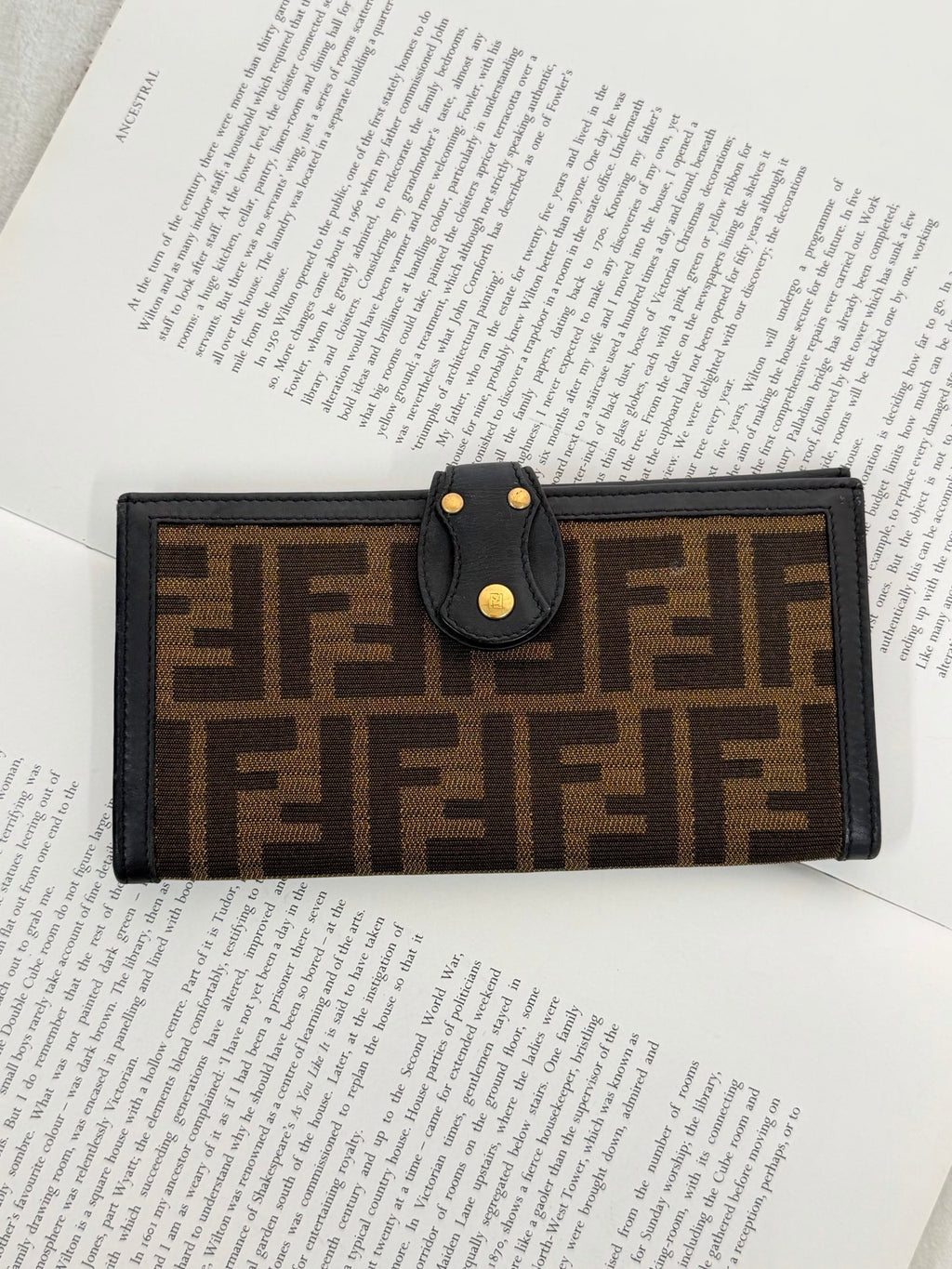 FENDI Zucca Wallet