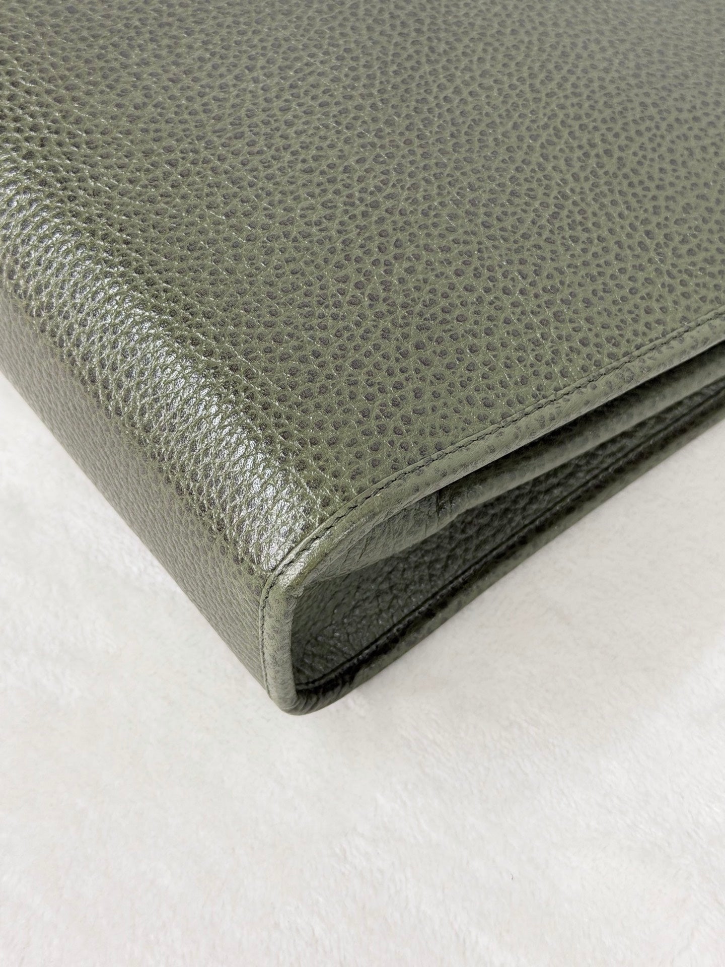 CHRISTIAN DIOR Green Geniune Kelly handbag