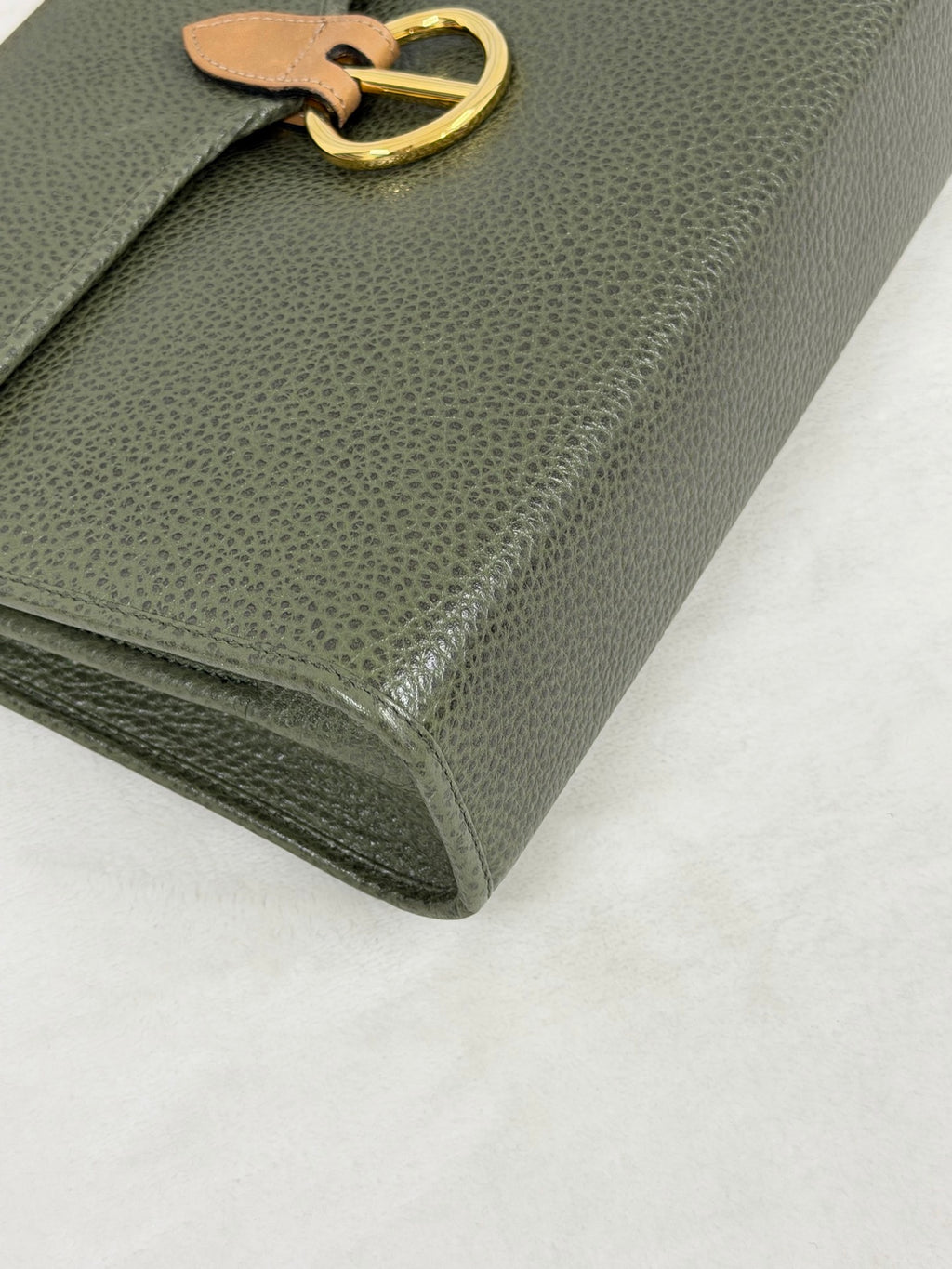 CHRISTIAN DIOR Green Geniune Kelly handbag