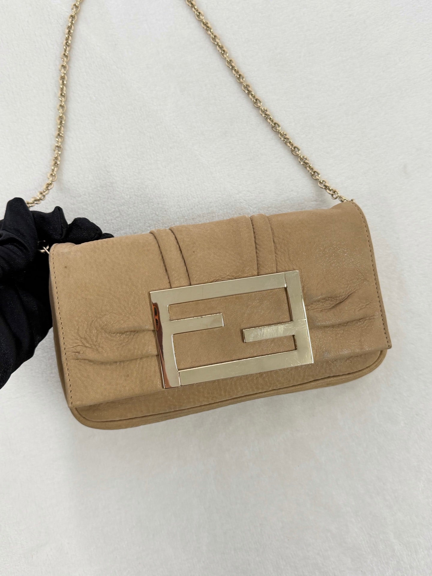 FENDI Milky-color Mini Shouderbag