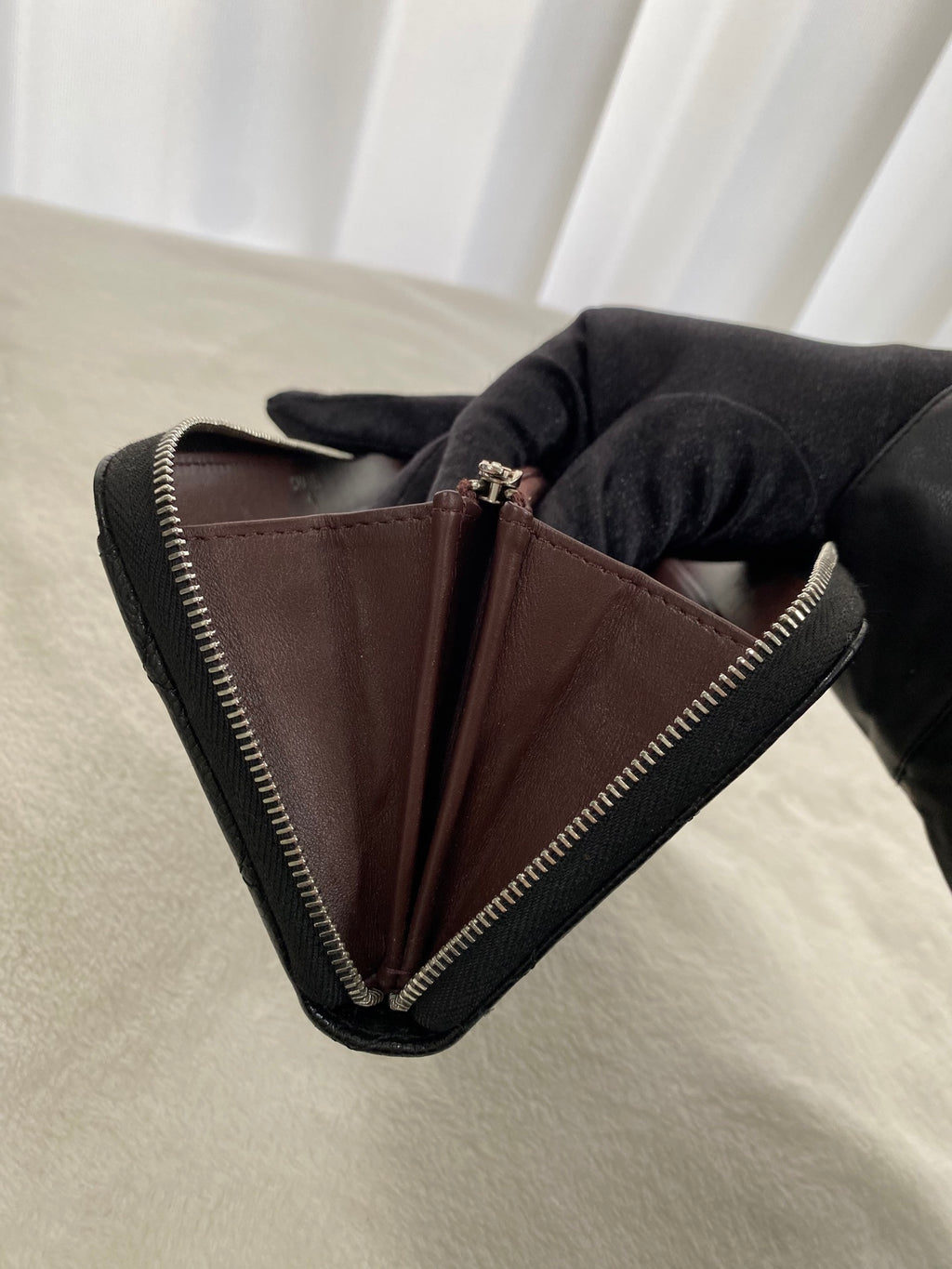 CHANEL Cavier Genuine Wallet