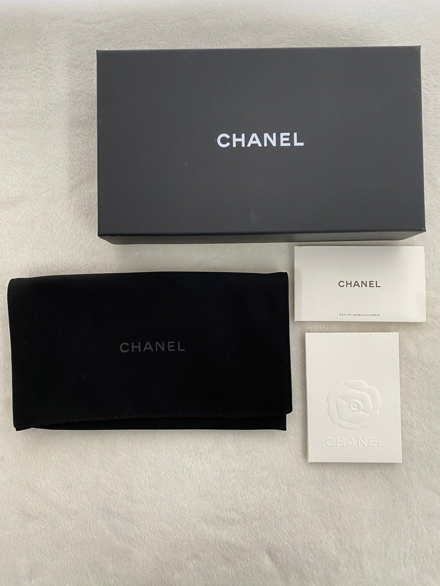 CHANEL Cavier Genuine Wallet