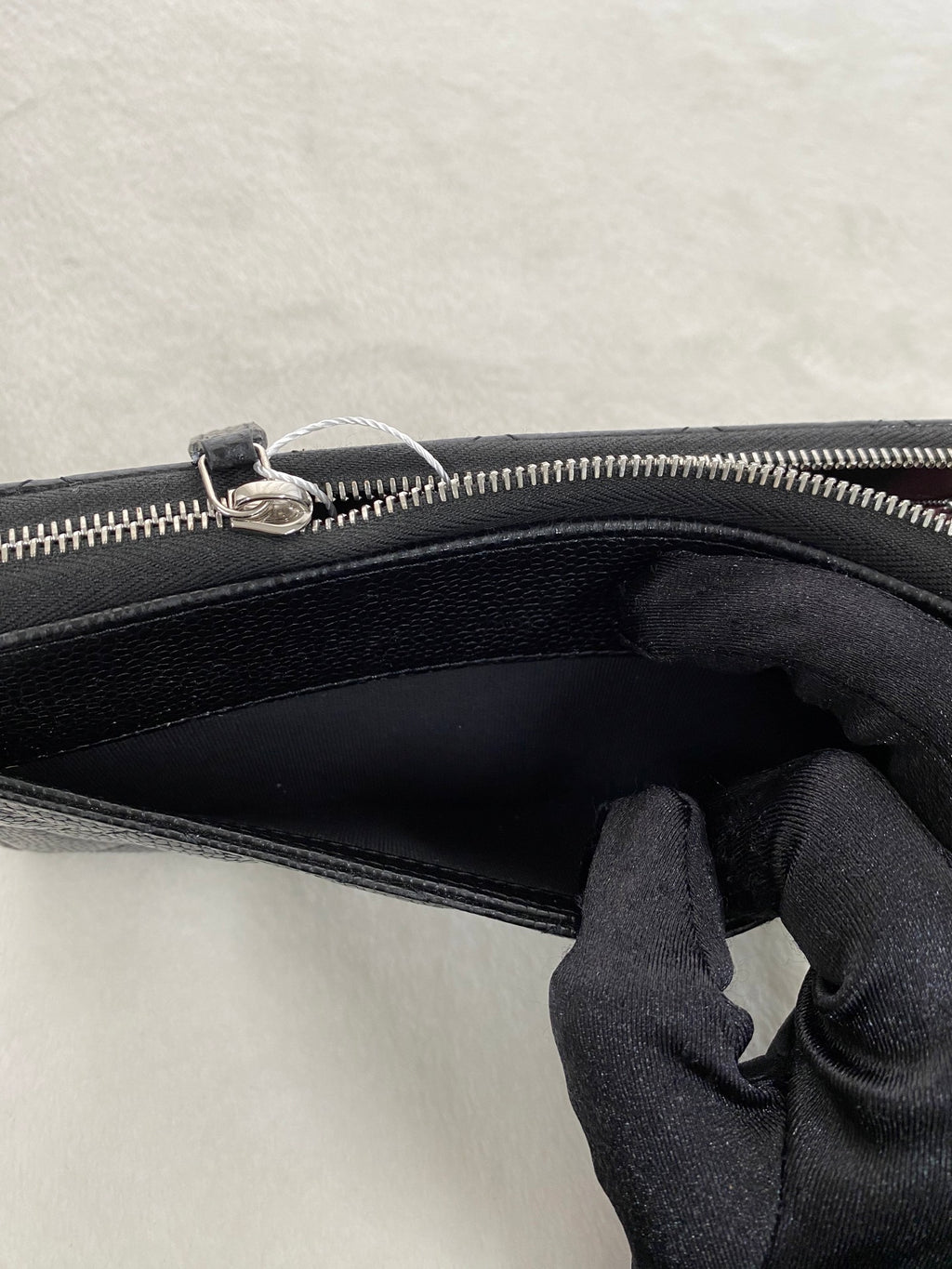 CHANEL Cavier Genuine Wallet