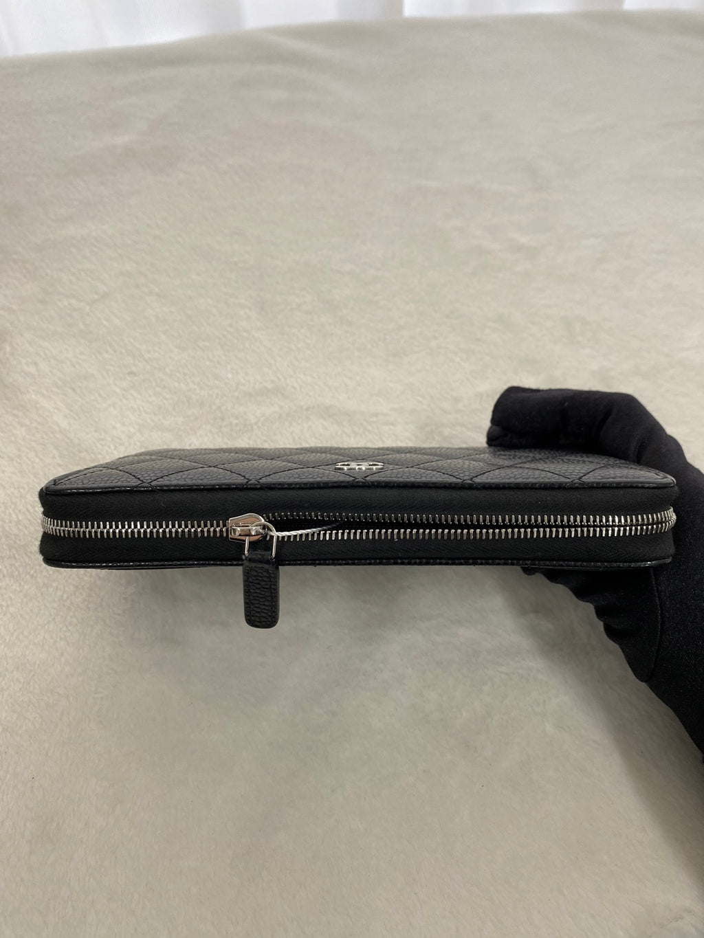 CHANEL Cavier Genuine Wallet