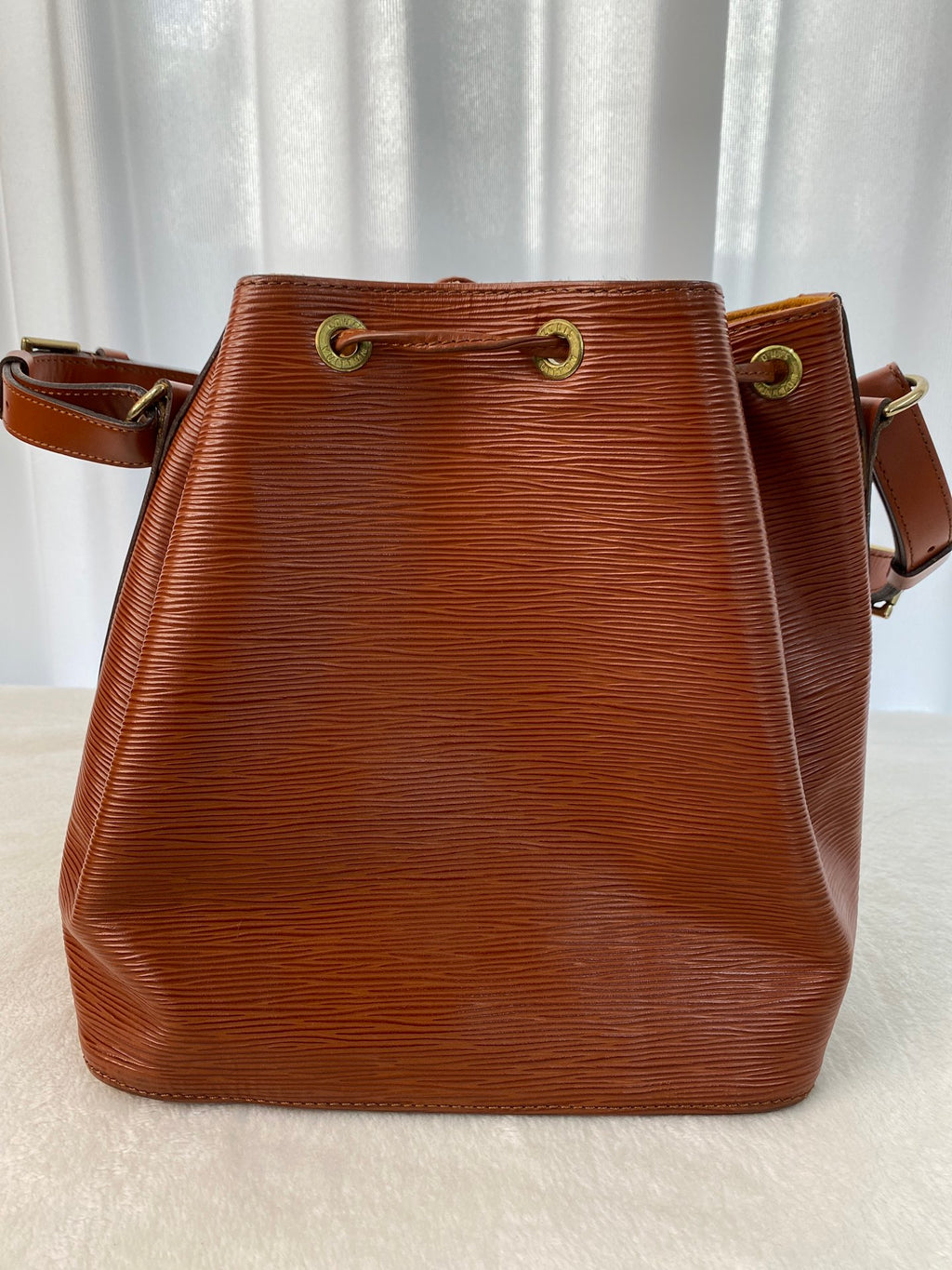 LOUIS VUITTON Epi Noé Bucket Shoudlerbag