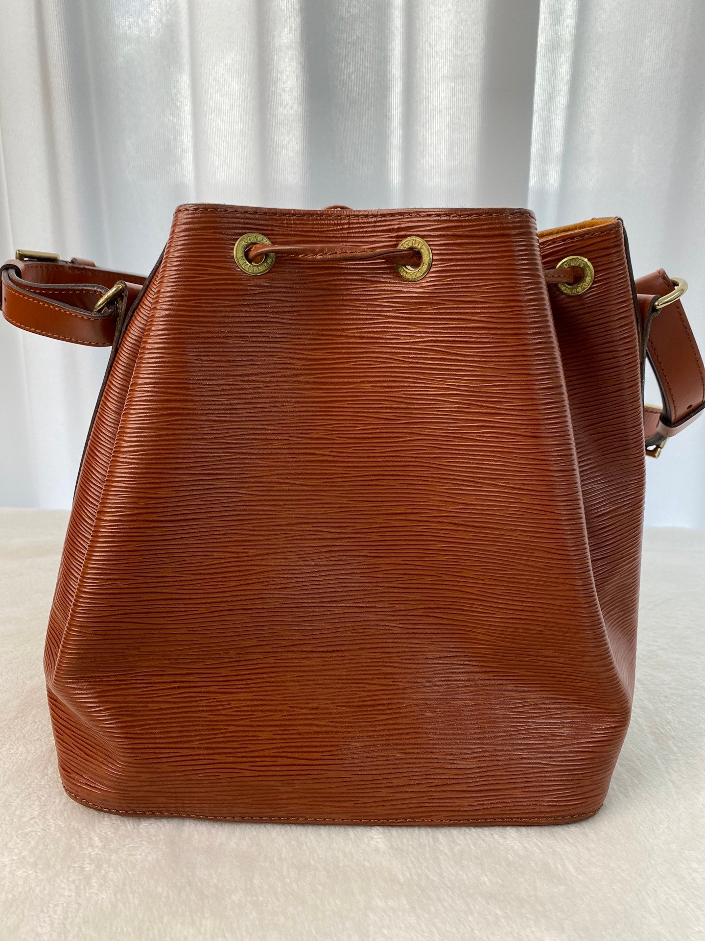LOUIS VUITTON Epi Noé Bucket Shoudlerbag