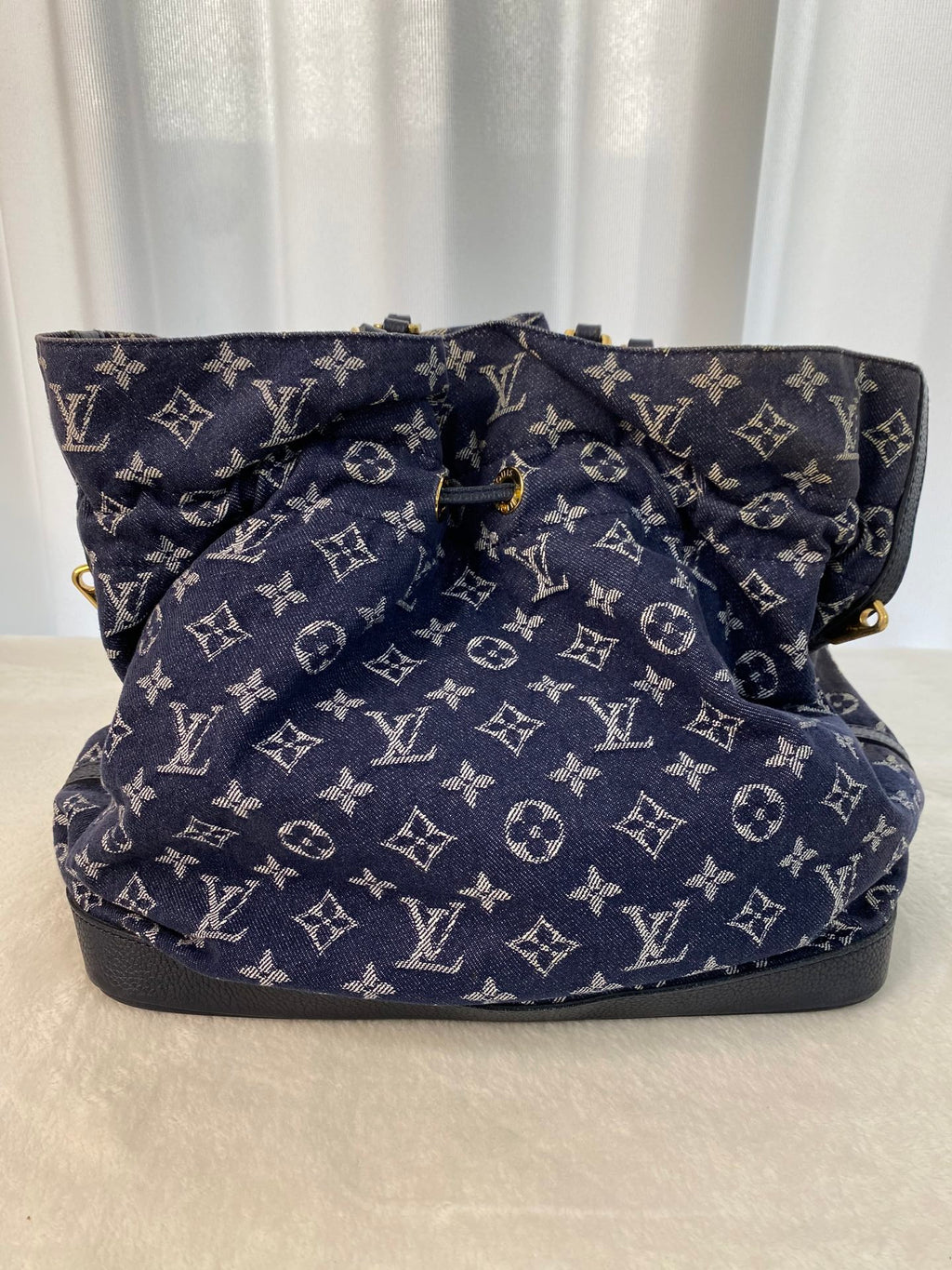 LOUIS VUITTON Monogram Denim Handbag