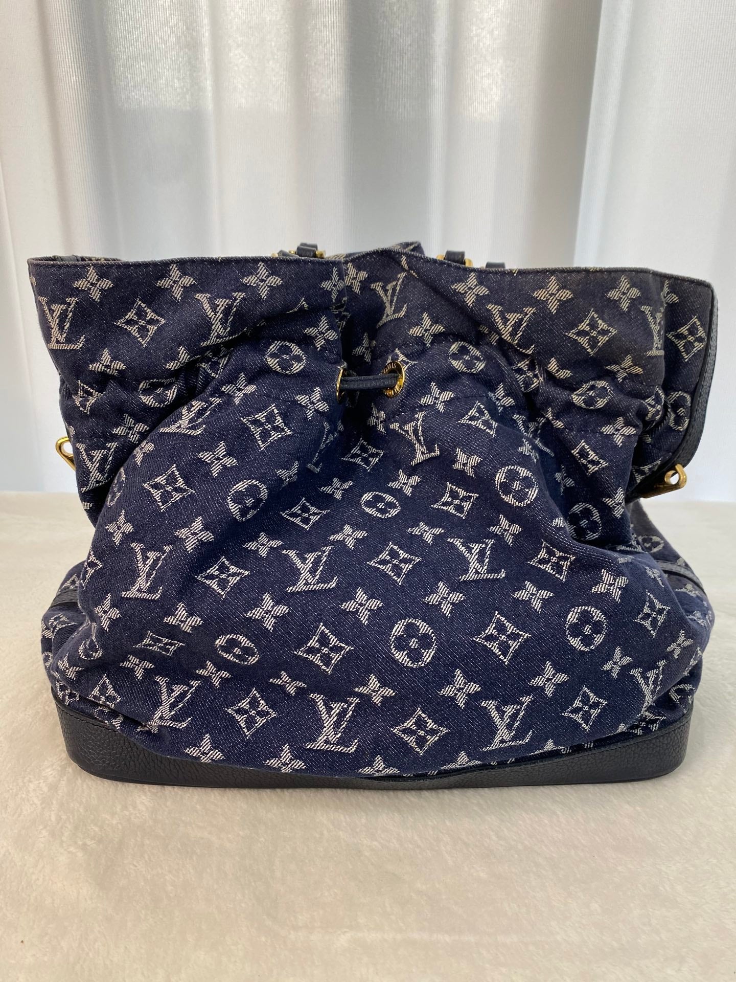 LOUIS VUITTON Monogram Denim Handbag