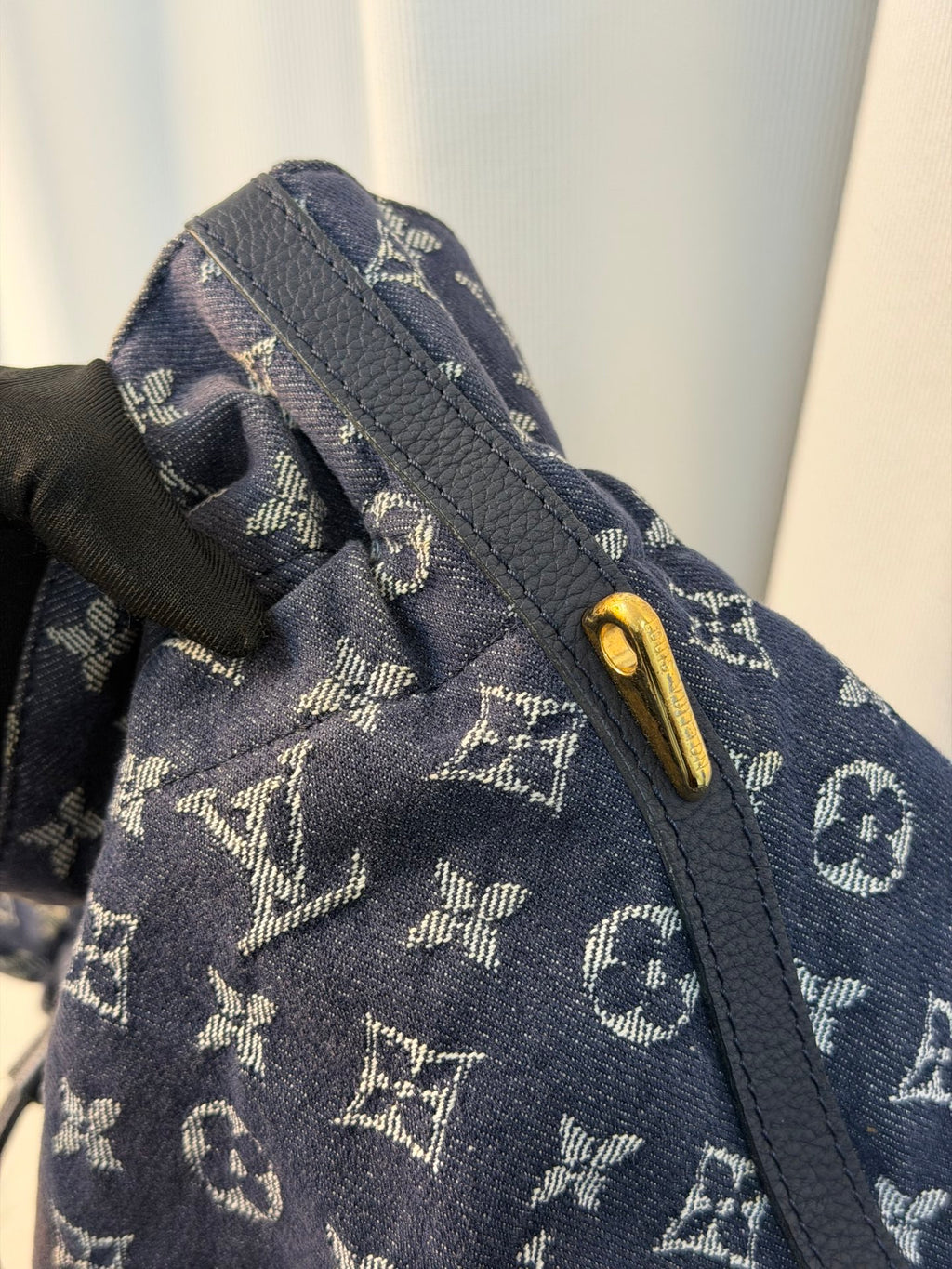 LOUIS VUITTON Monogram Denim Handbag