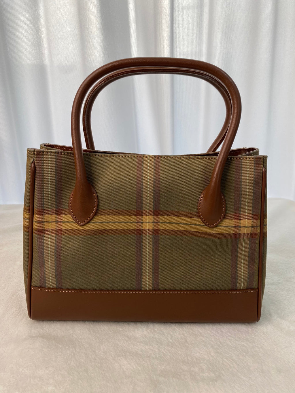 BURBERRY Check pattern handbag