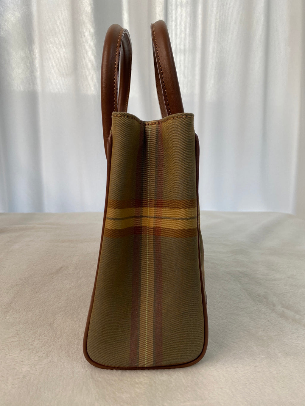 BURBERRY Check pattern handbag