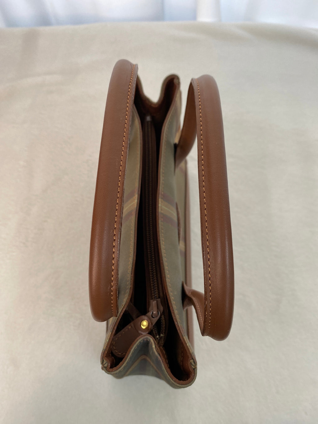 BURBERRY Check pattern handbag