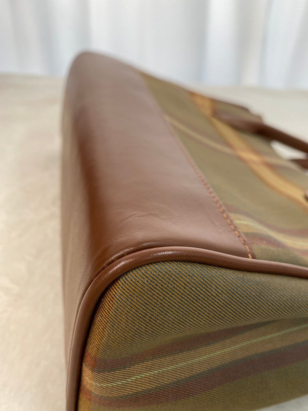 BURBERRY Check pattern handbag